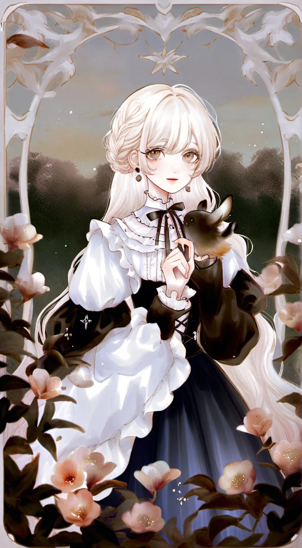 ai character: 🌺|~Dandy~|🌈 background