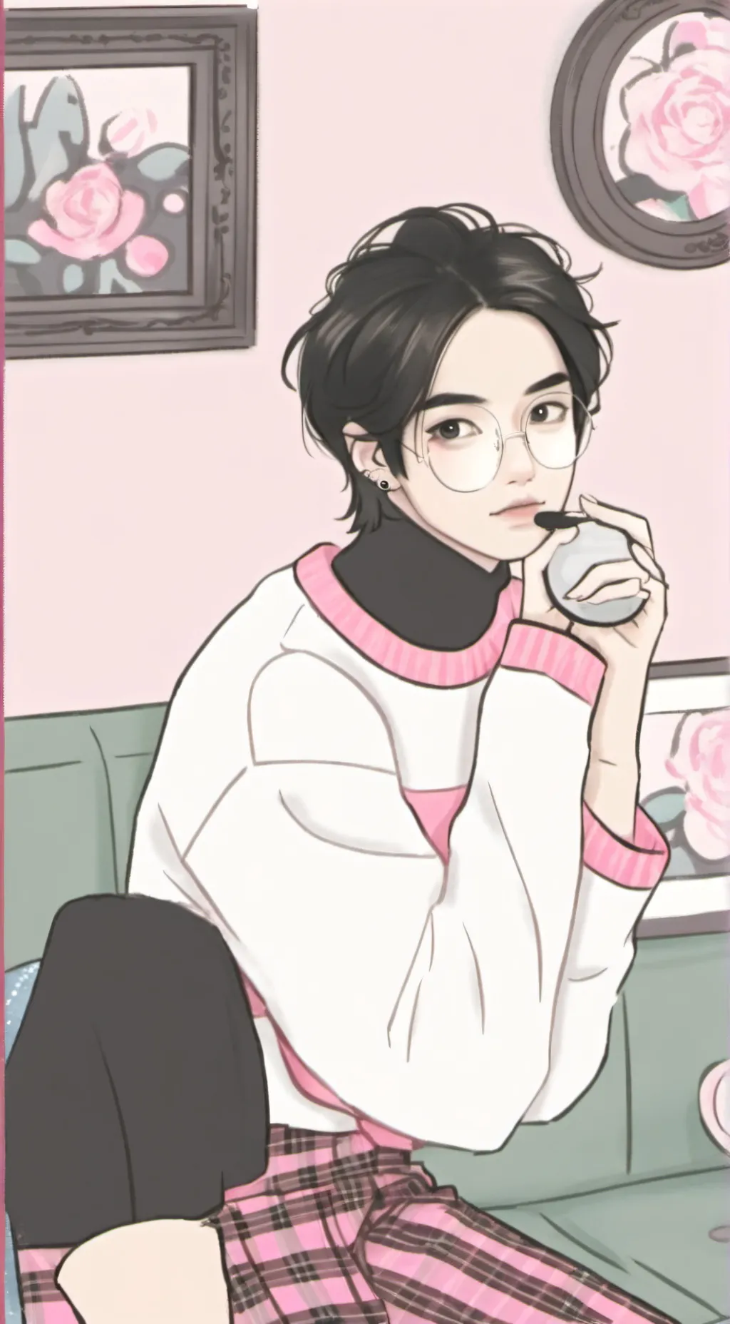 ai character: ~Hyunjin~ background