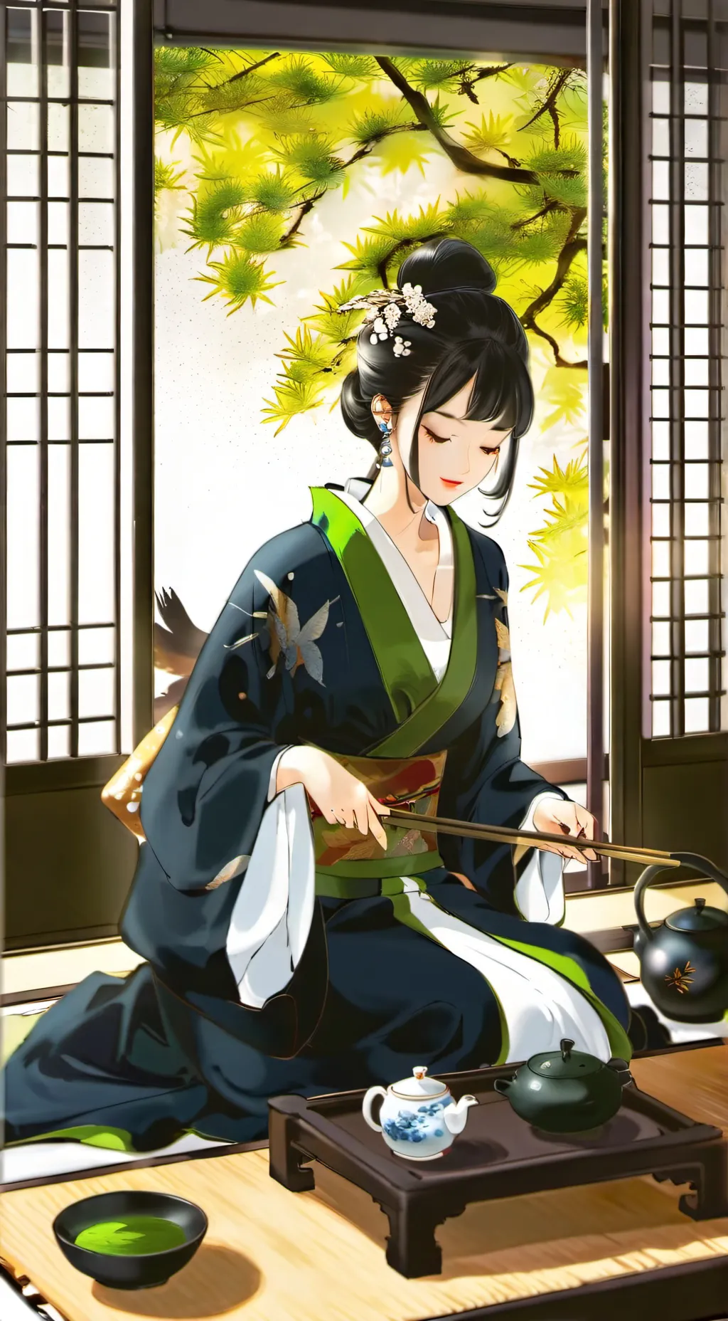 ai character: teagan x rodger  background