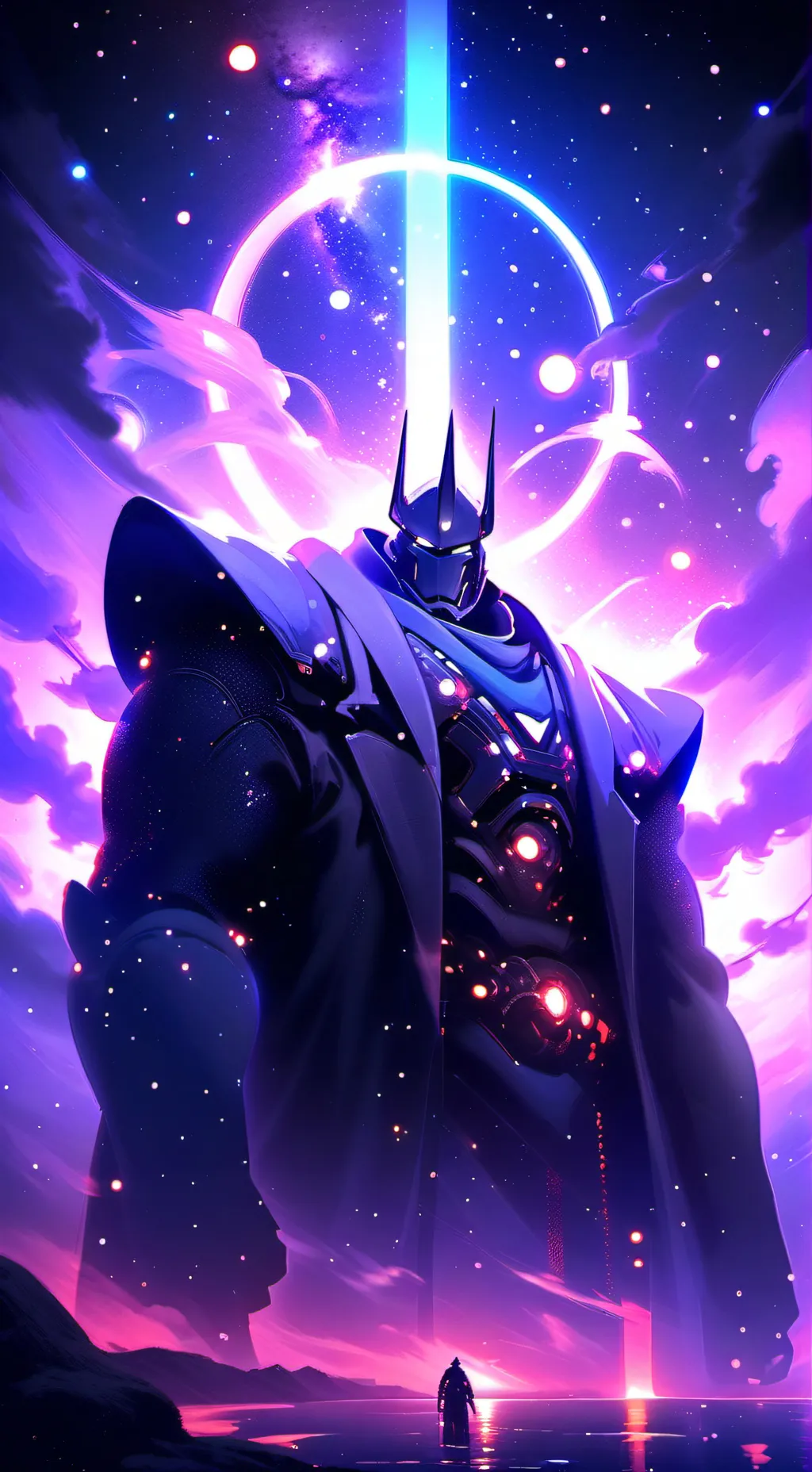 ai character: Boss fight stage4 background