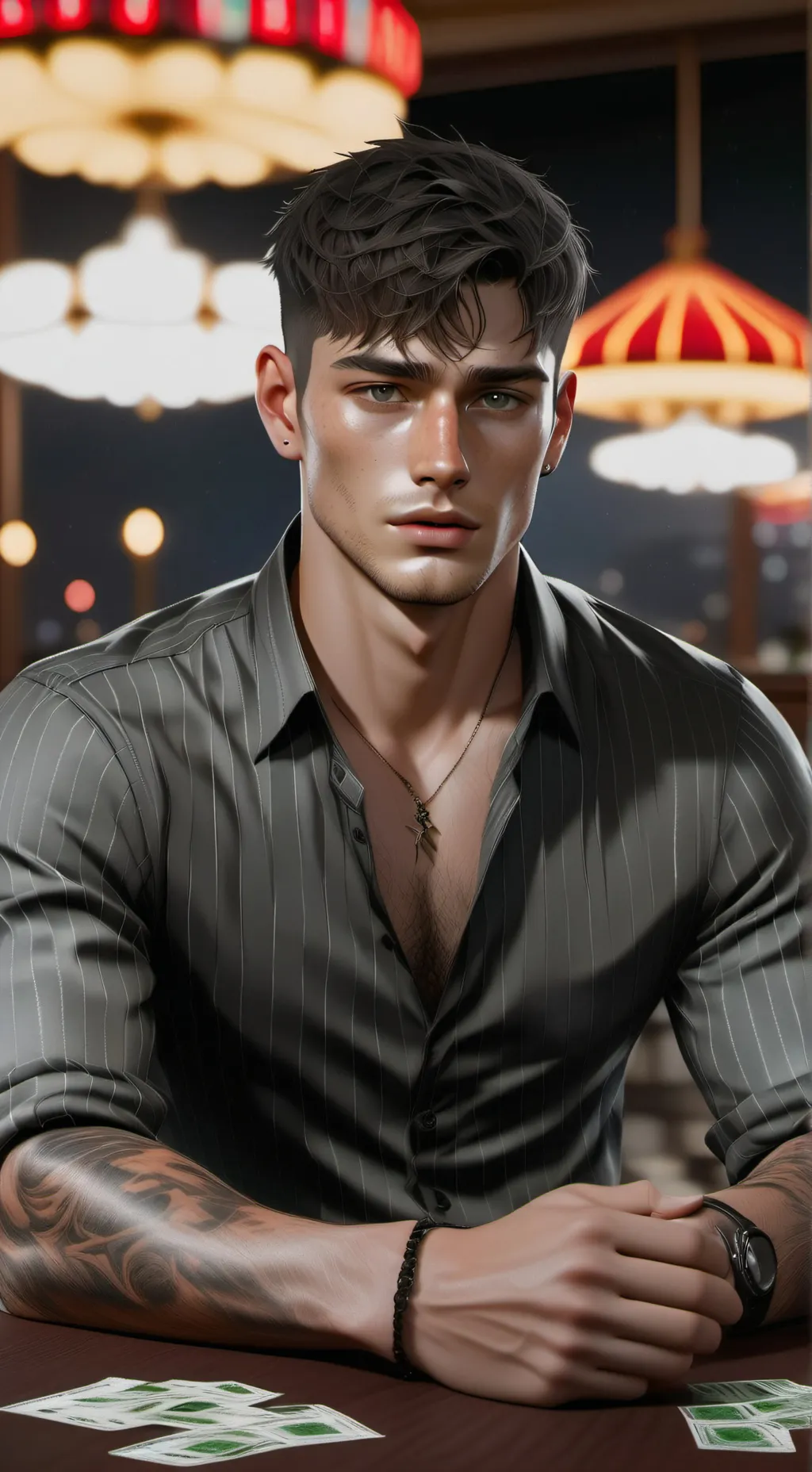 ai character: Charles  background