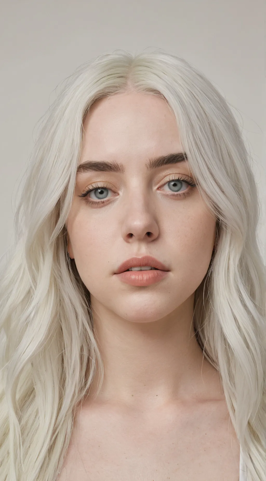 ai character: Billie eilish background