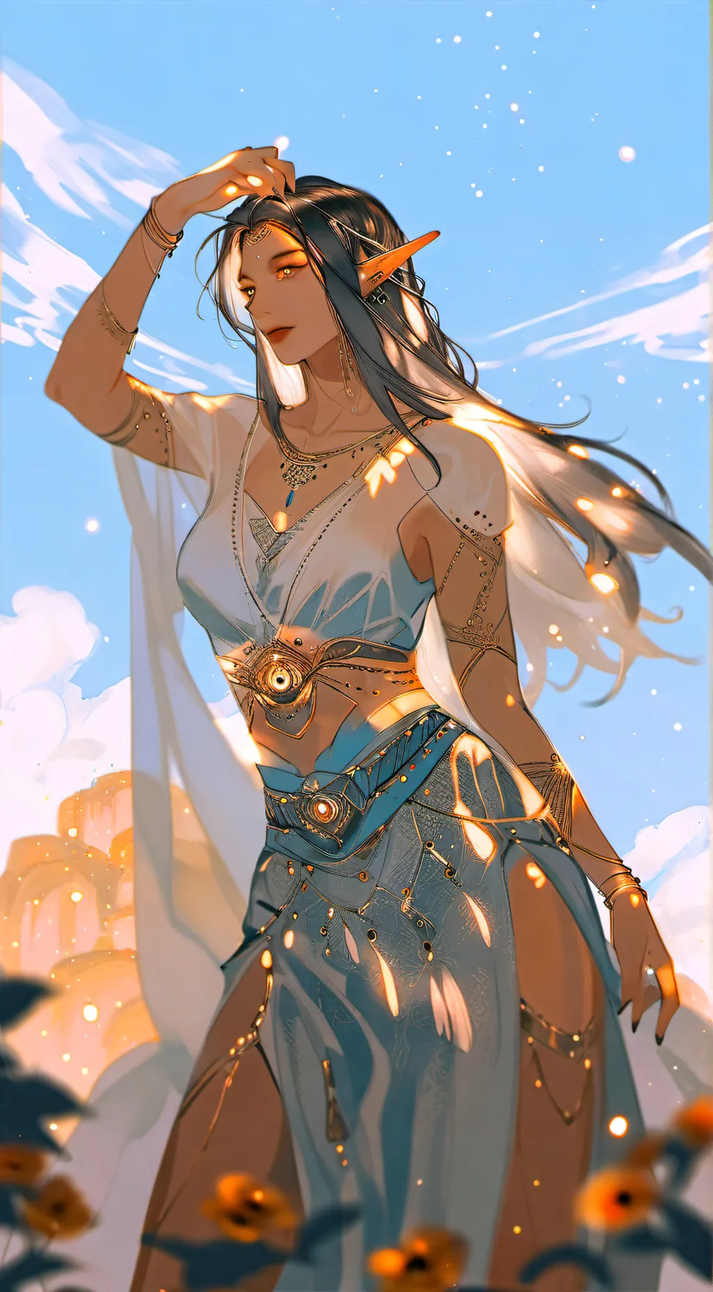 ai character: laila background