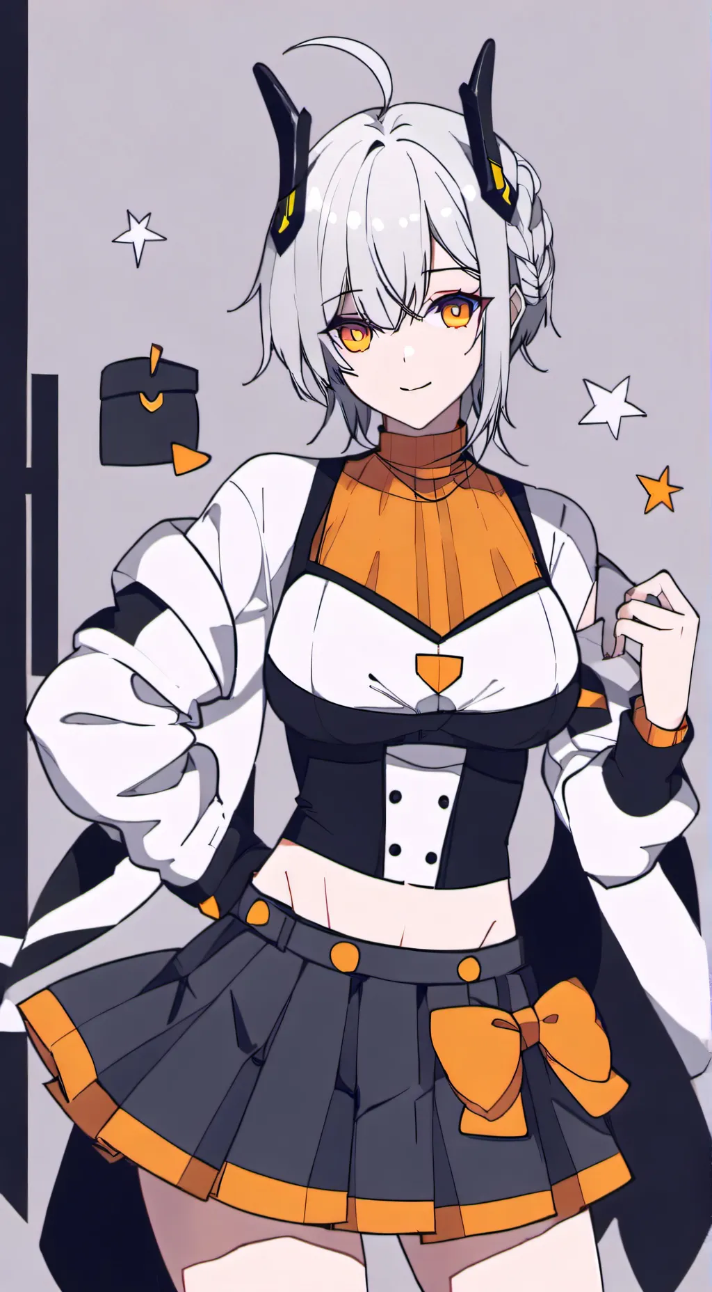 ai character: Sam (femboy)  background