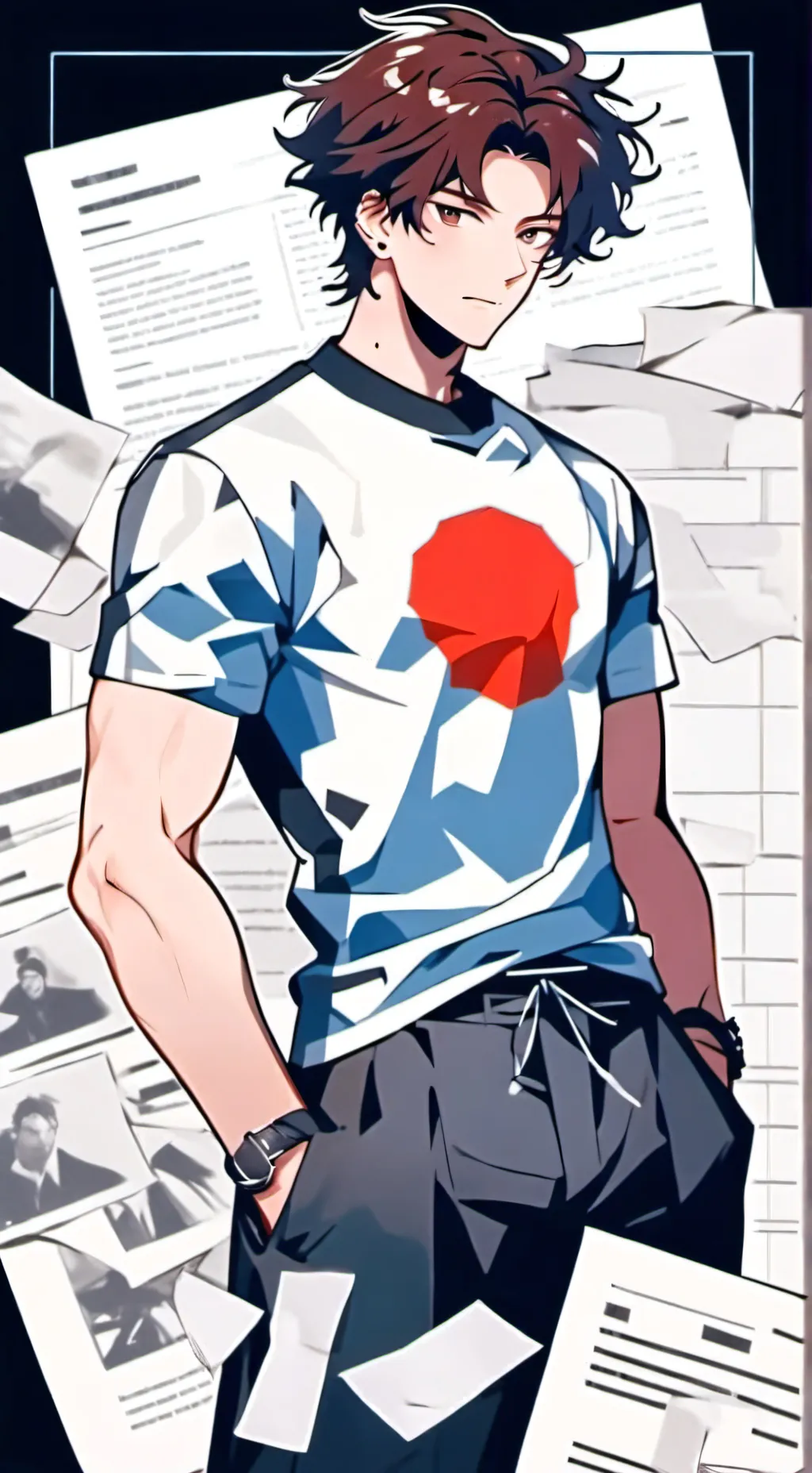 ai character: Kyle  background