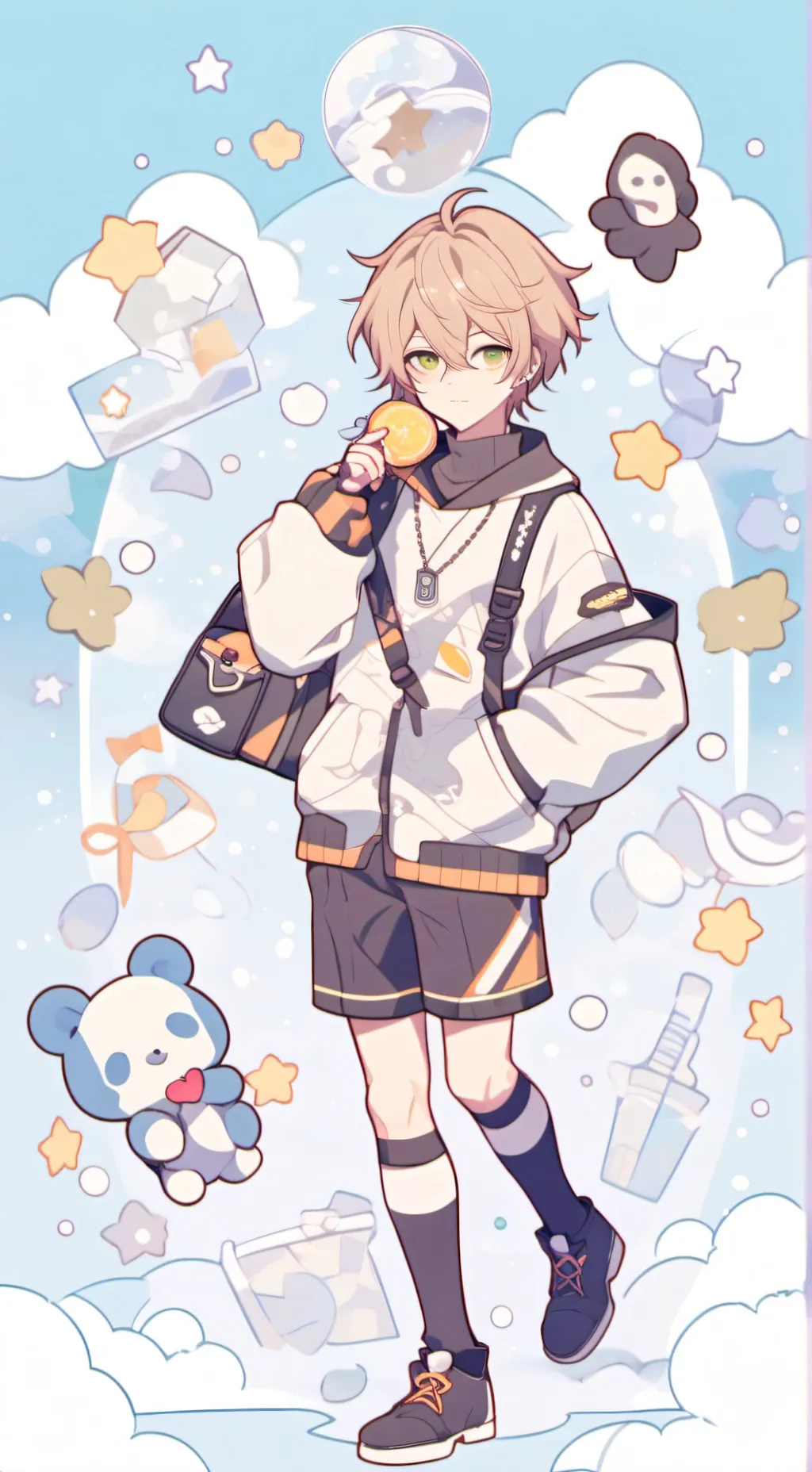 ai character: erick background
