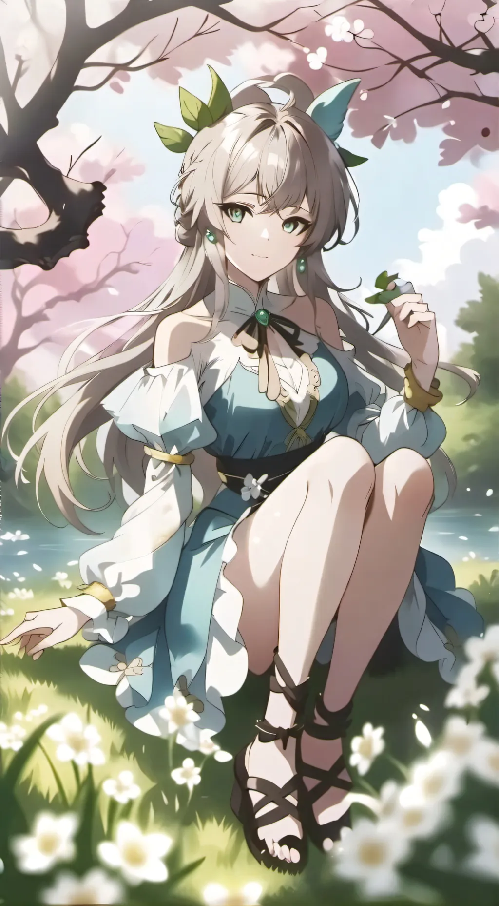 ai character: lily background