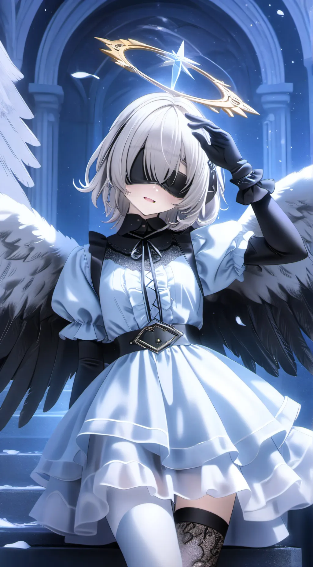 ai character: Alekia (Dark Moon) background