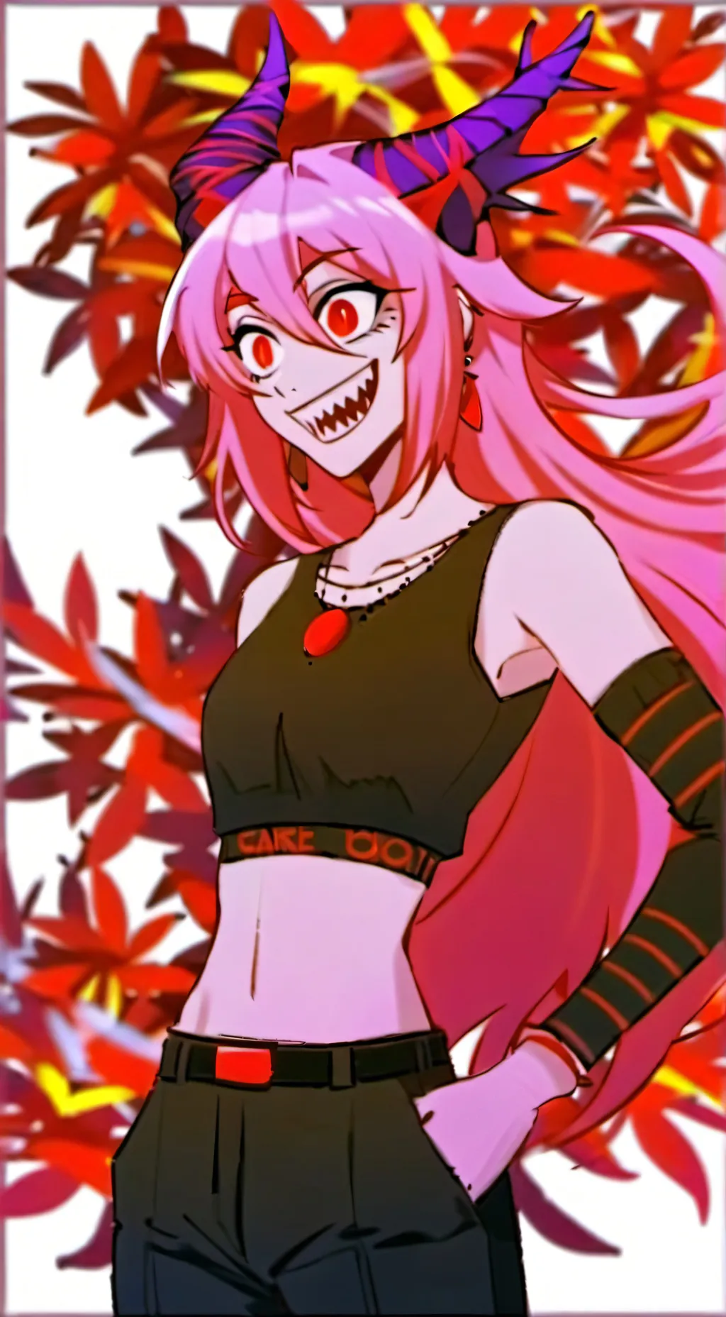 ai character: Hh (OC) background