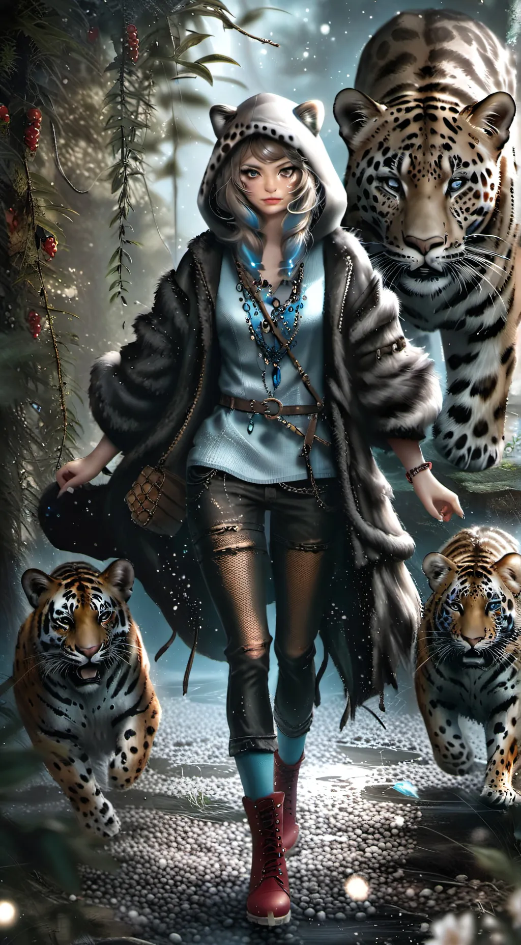 ai character: page  background