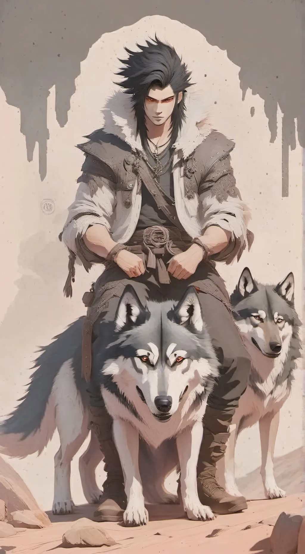 ai character: Leo background
