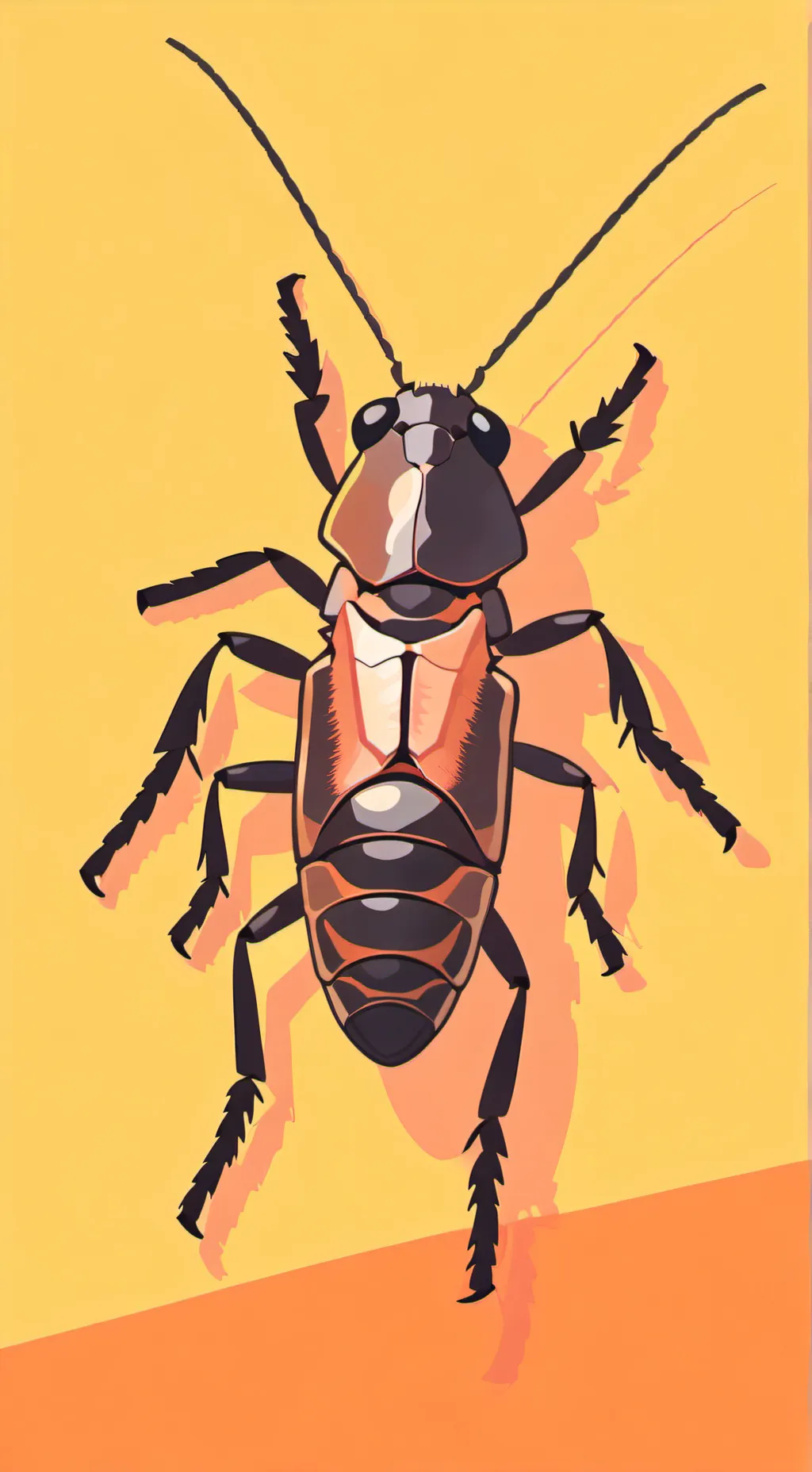 ai character: :Roach: background