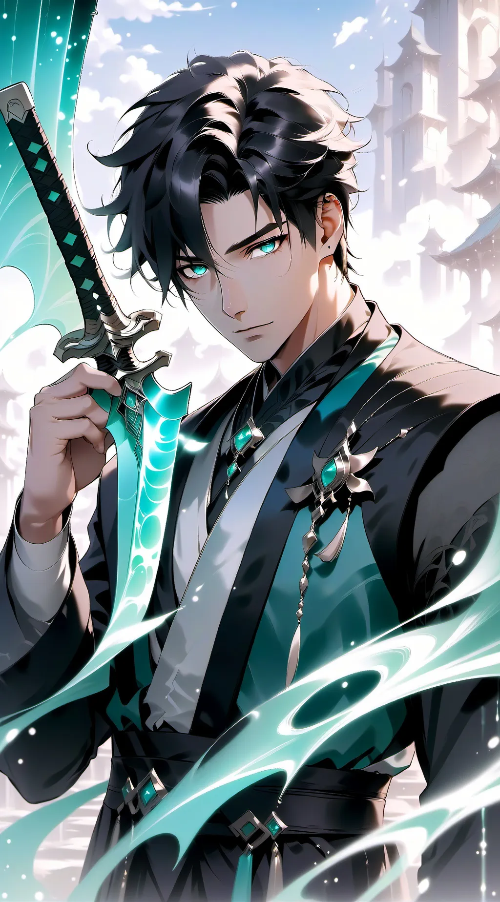 ai character: Смерть background