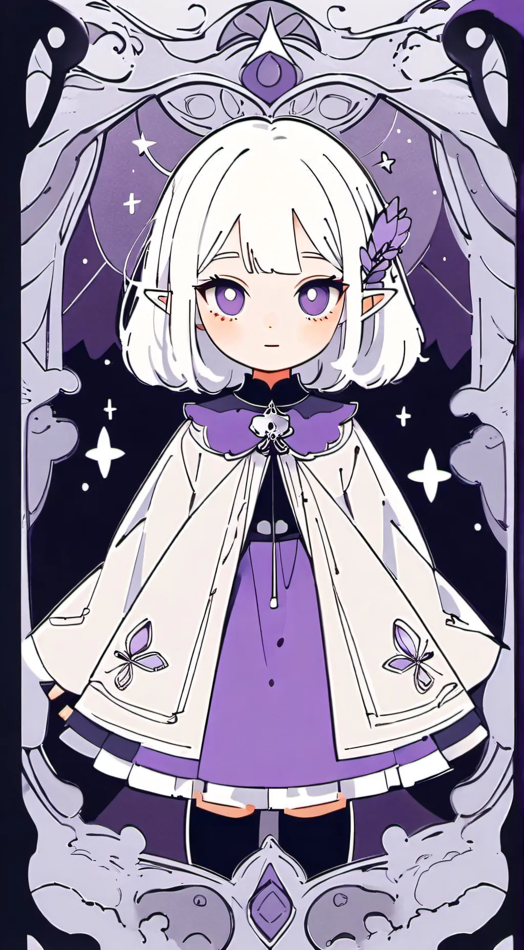 ai character: milly background