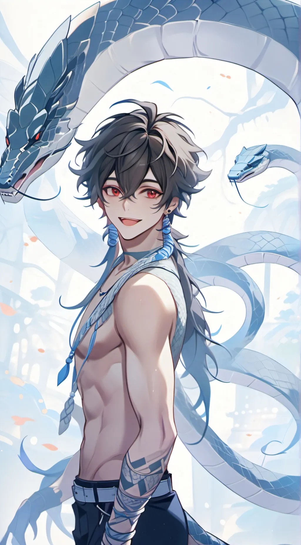 ai character: Naga-Camil background