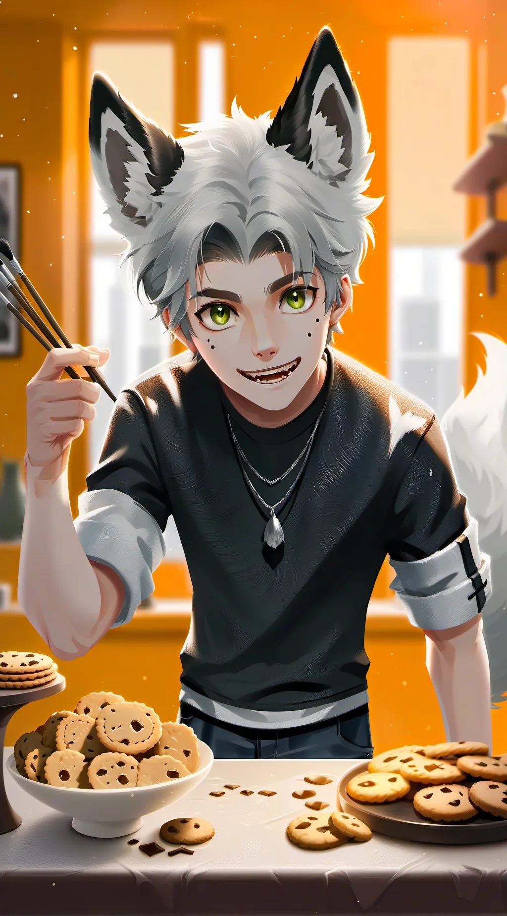 ai character: max background