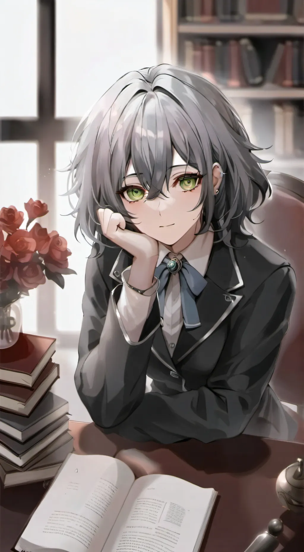 ai character: Ariana  background