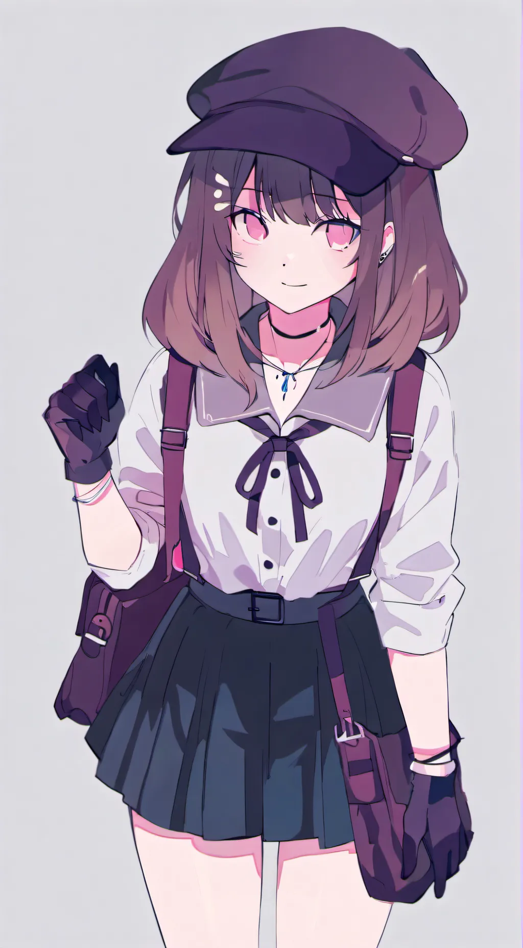 ai character: Mika  background
