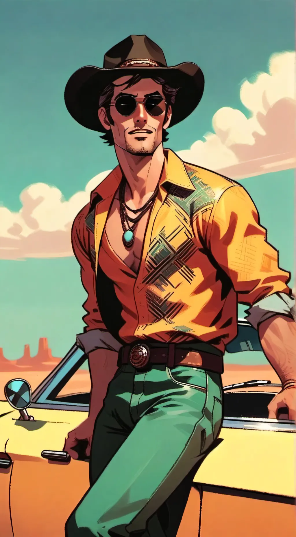ai character: Bo Bandit background