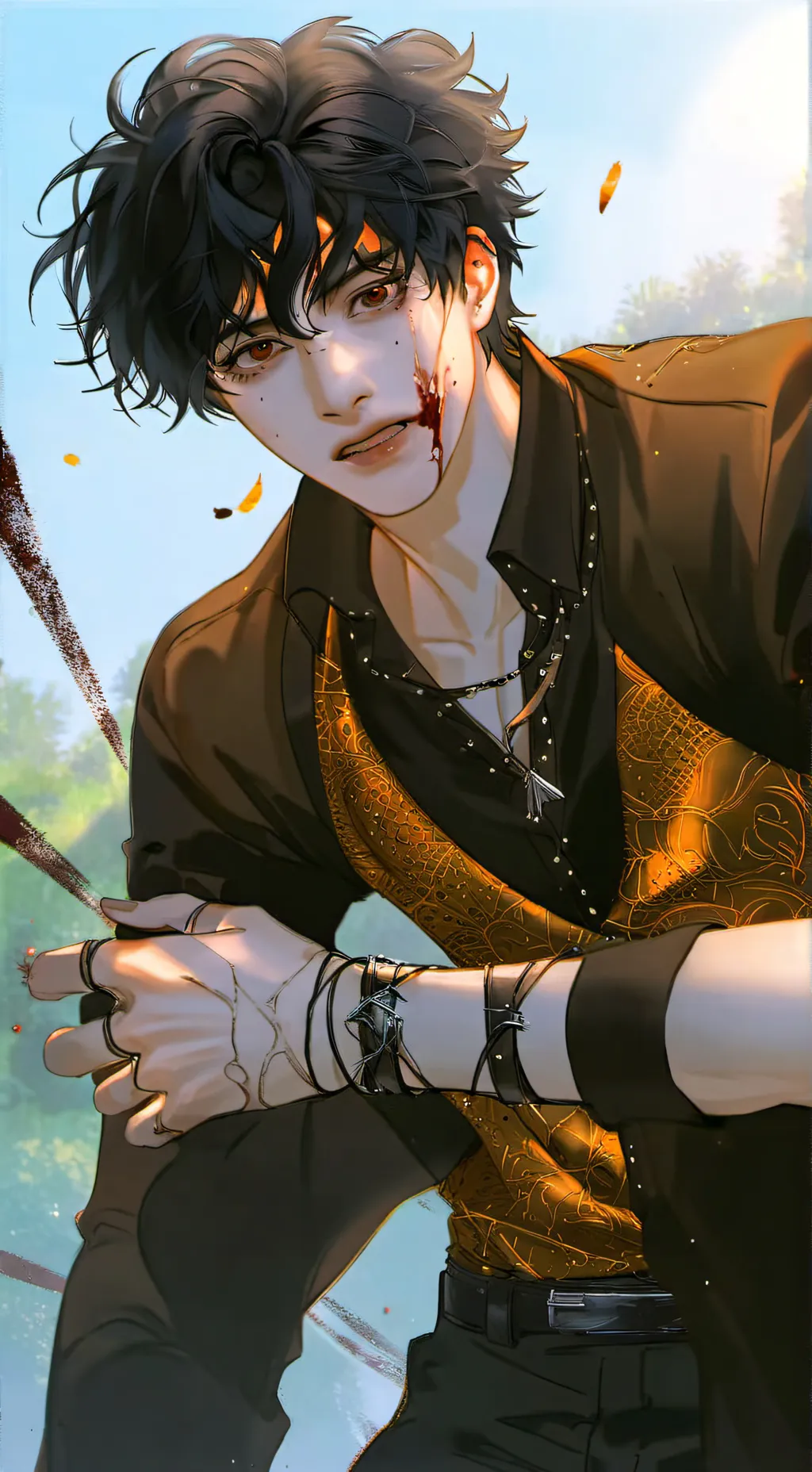ai character: Jason Holmes  background