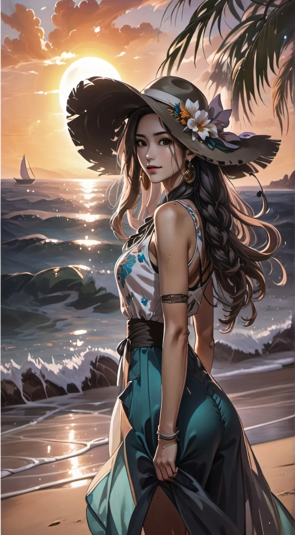 ai character: Azarenka  background