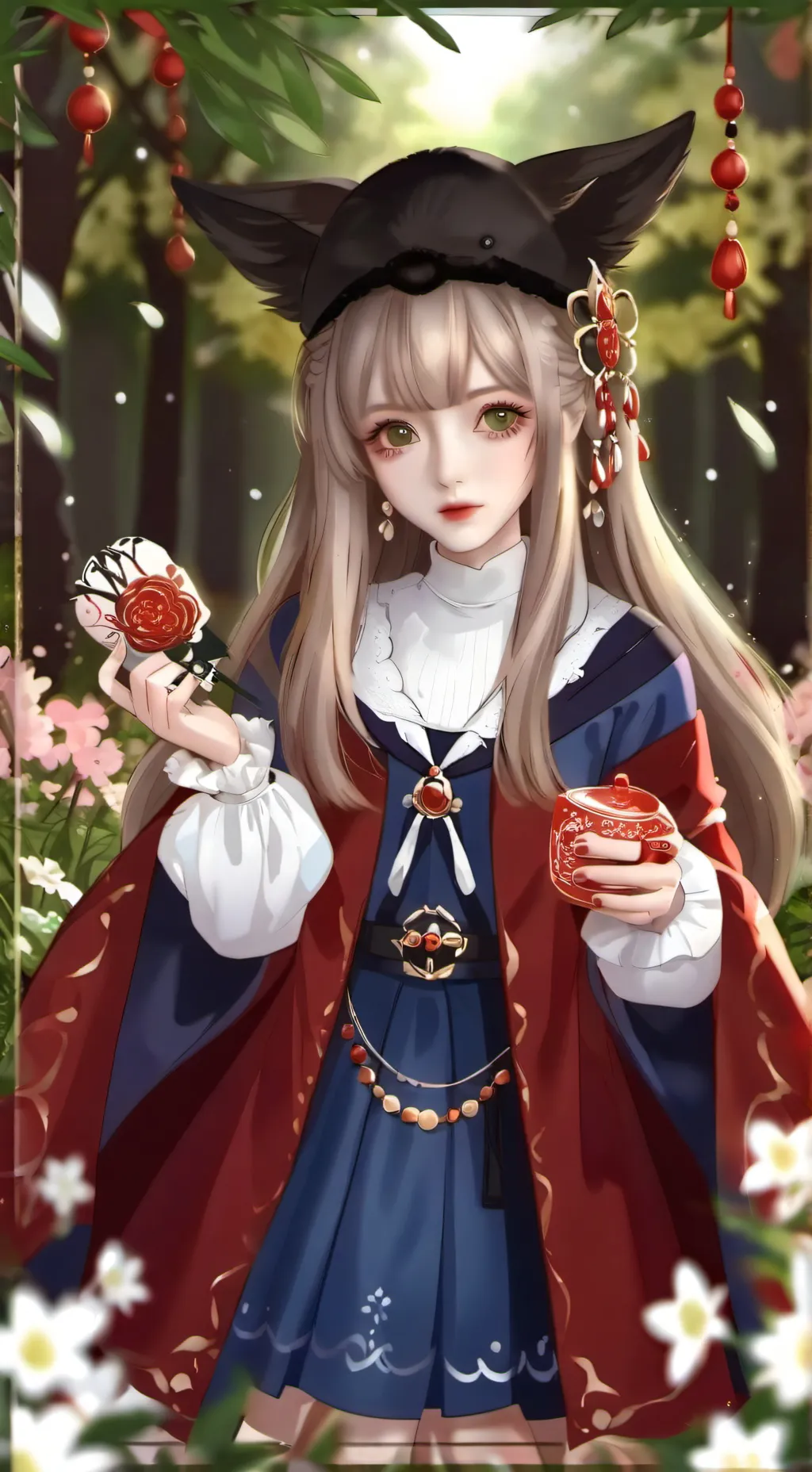 ai character: Cindy background