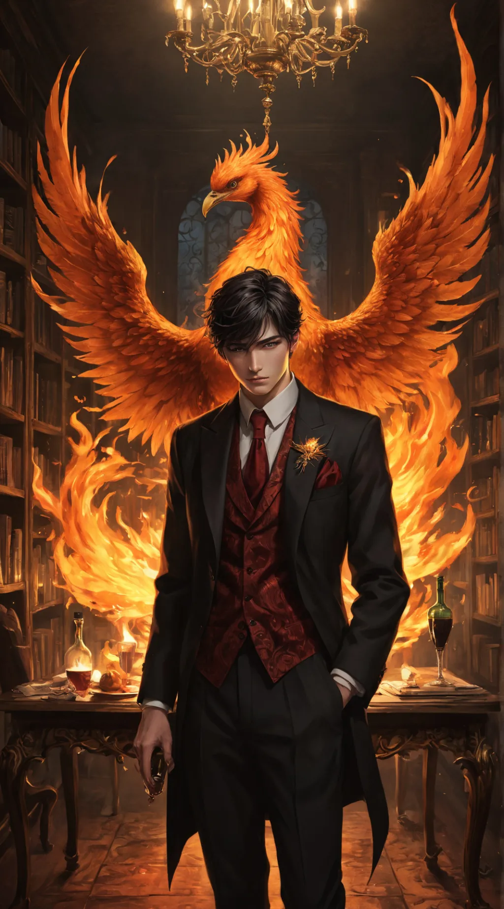ai character: Lucien background
