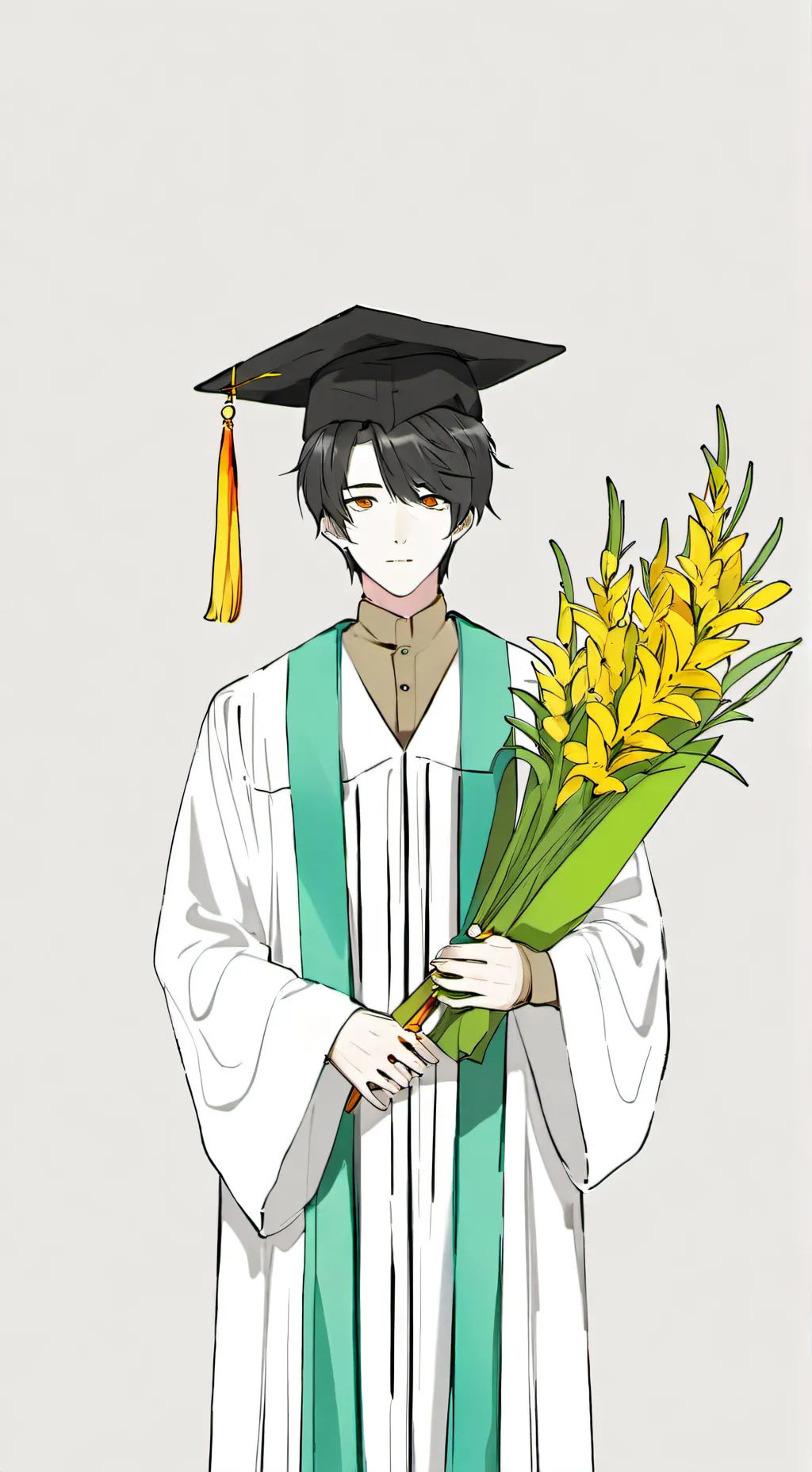 ai character: jjk  graduation 🎓 background