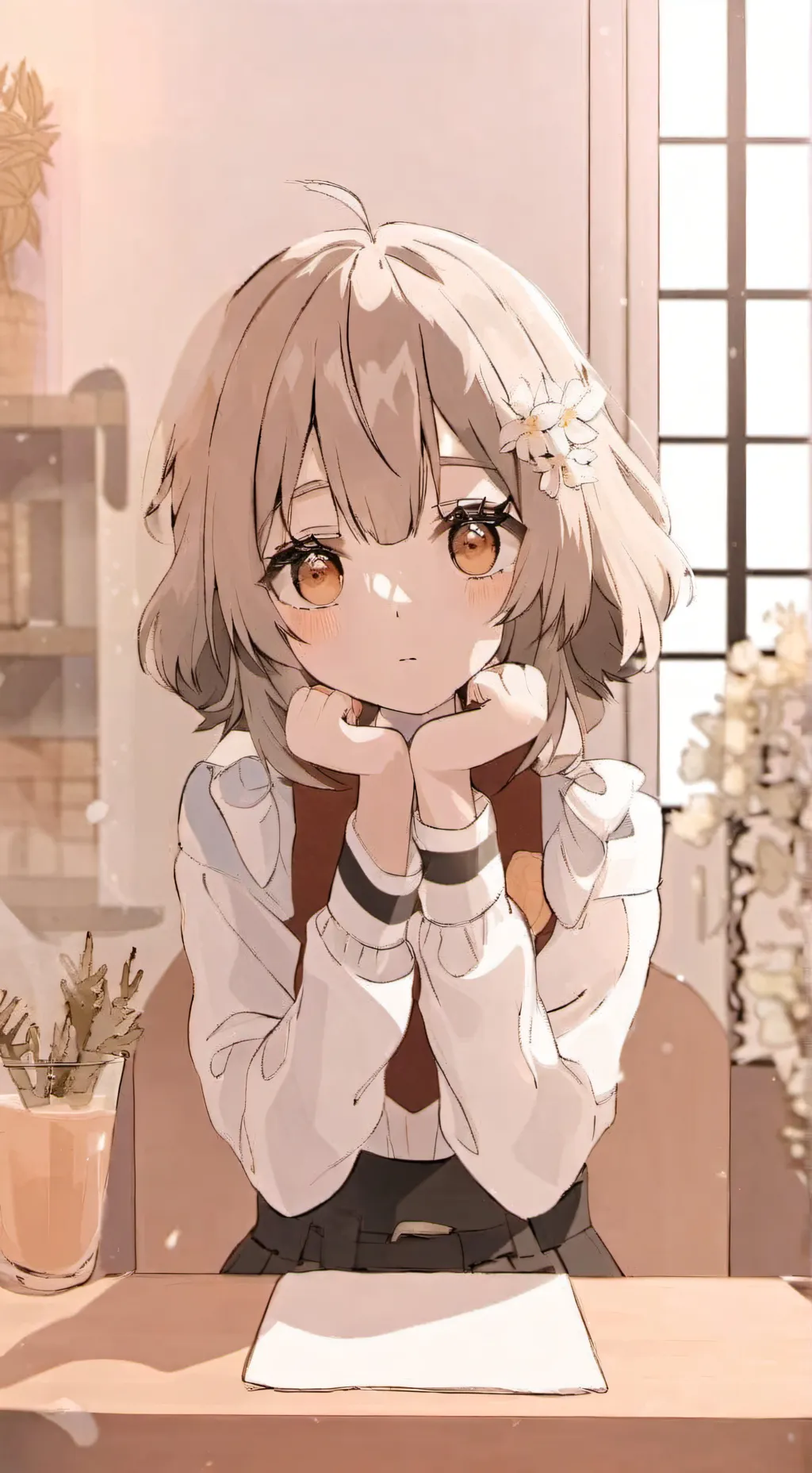 ai character: Lilly background