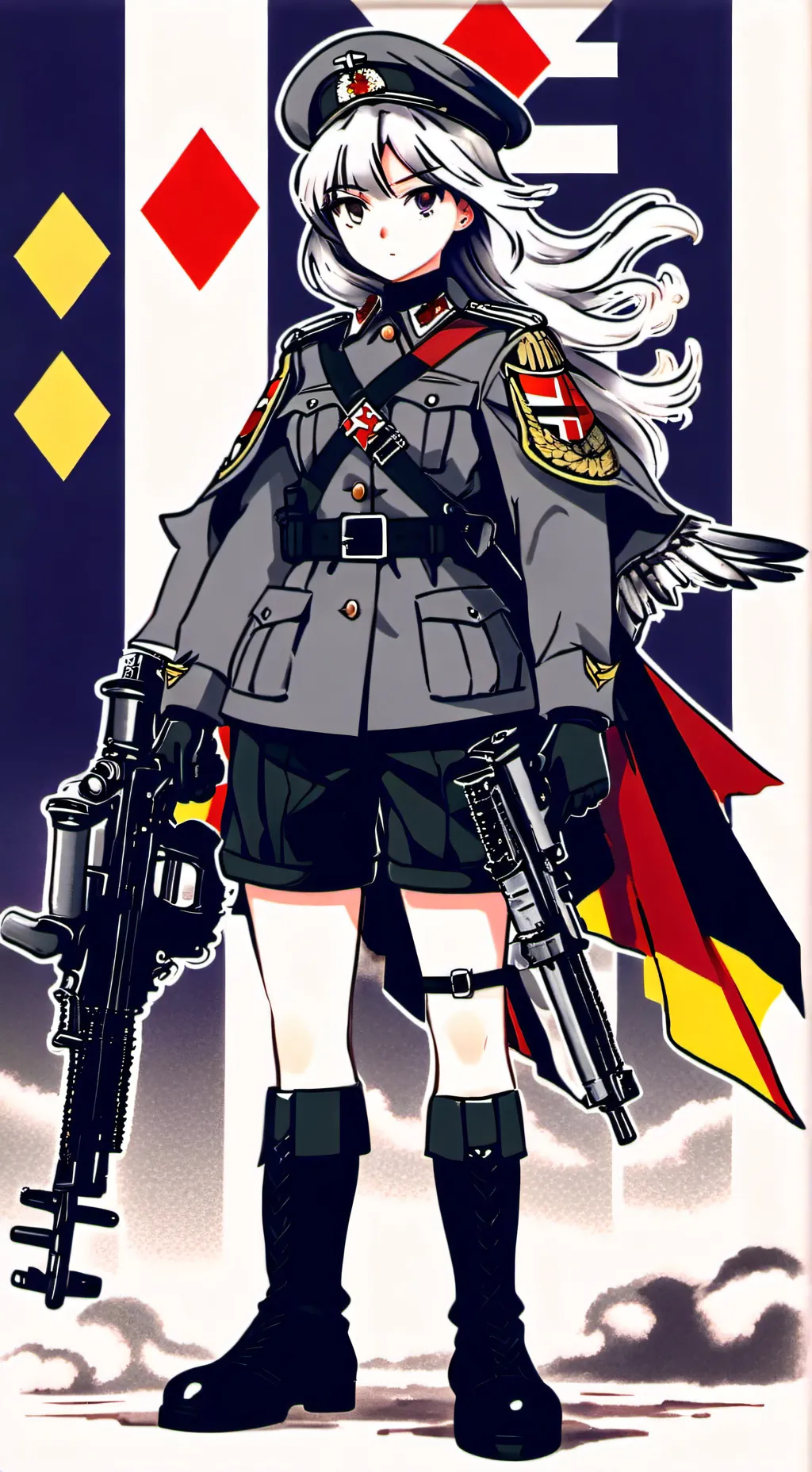 ai character: Erika Smith MKIII  background