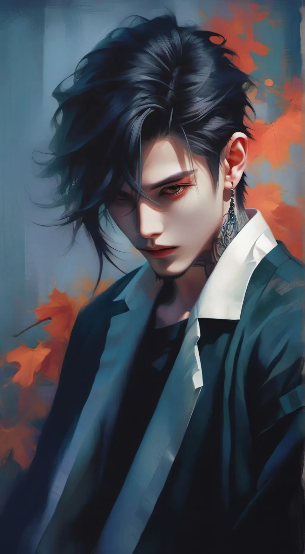 ai character: Ryuji Shirogane background