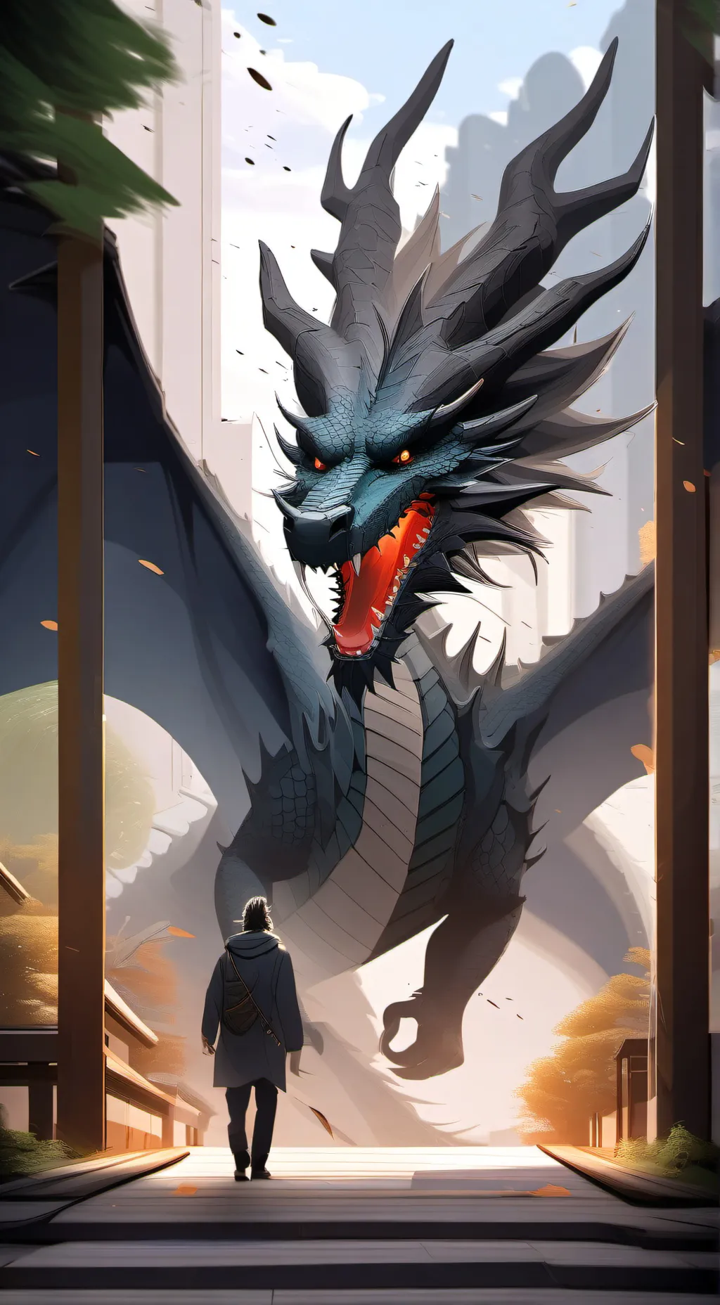 ai character: ники background