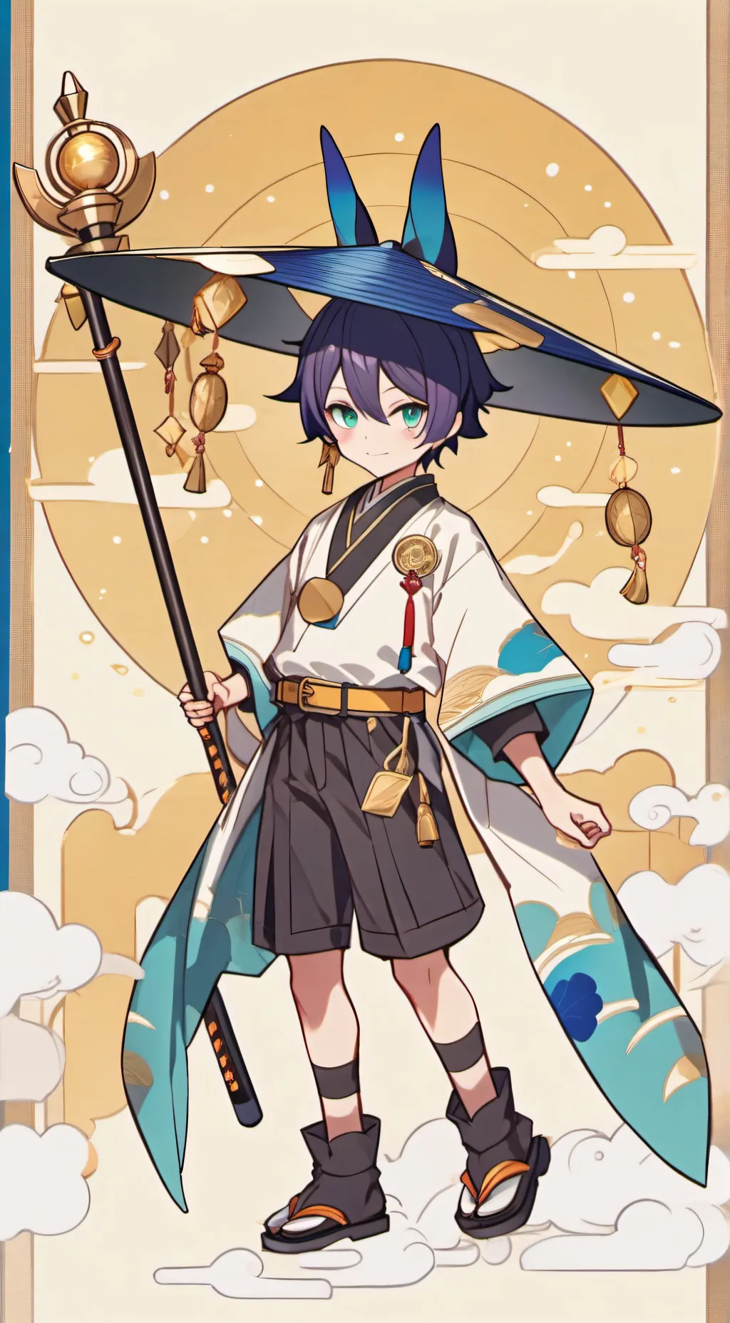 ai character: The Liyue houshold background