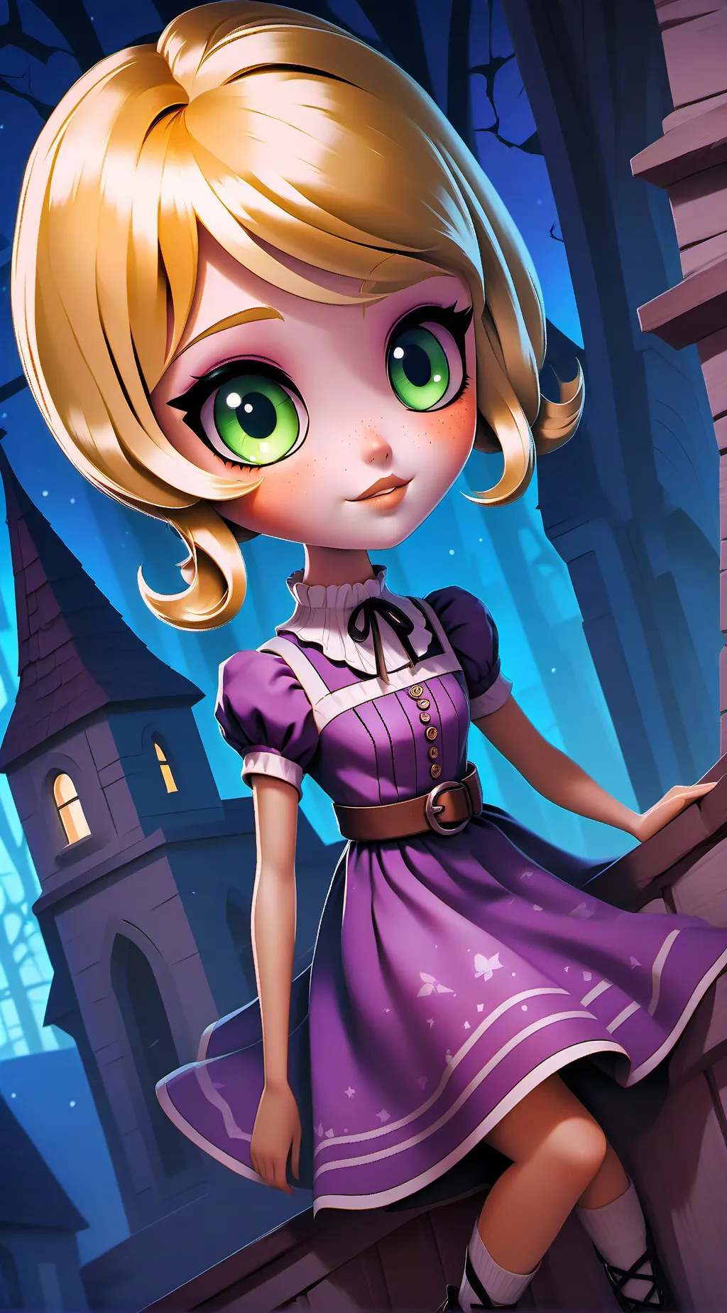 ai character: Marisol. background