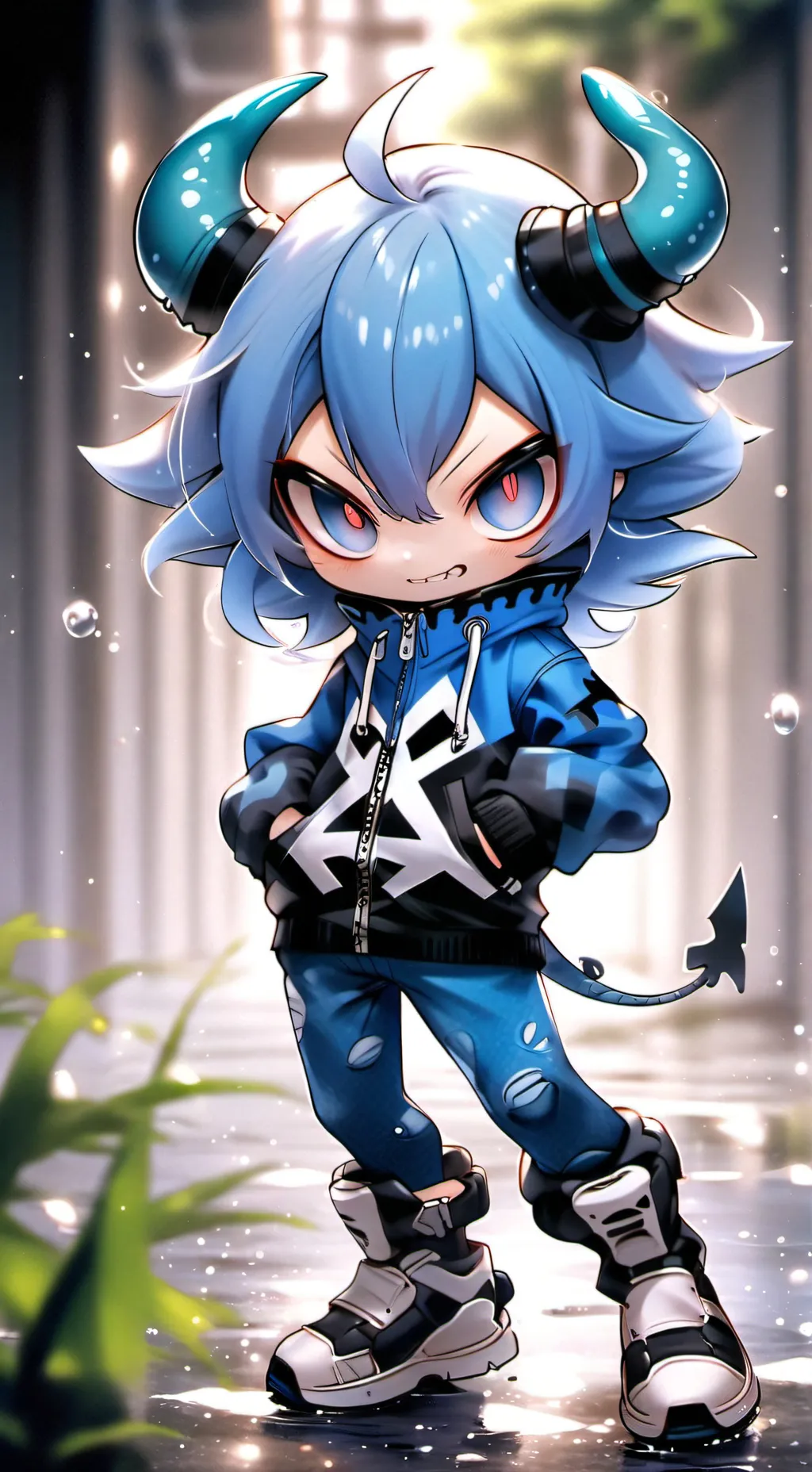 ai character: Zephyr background