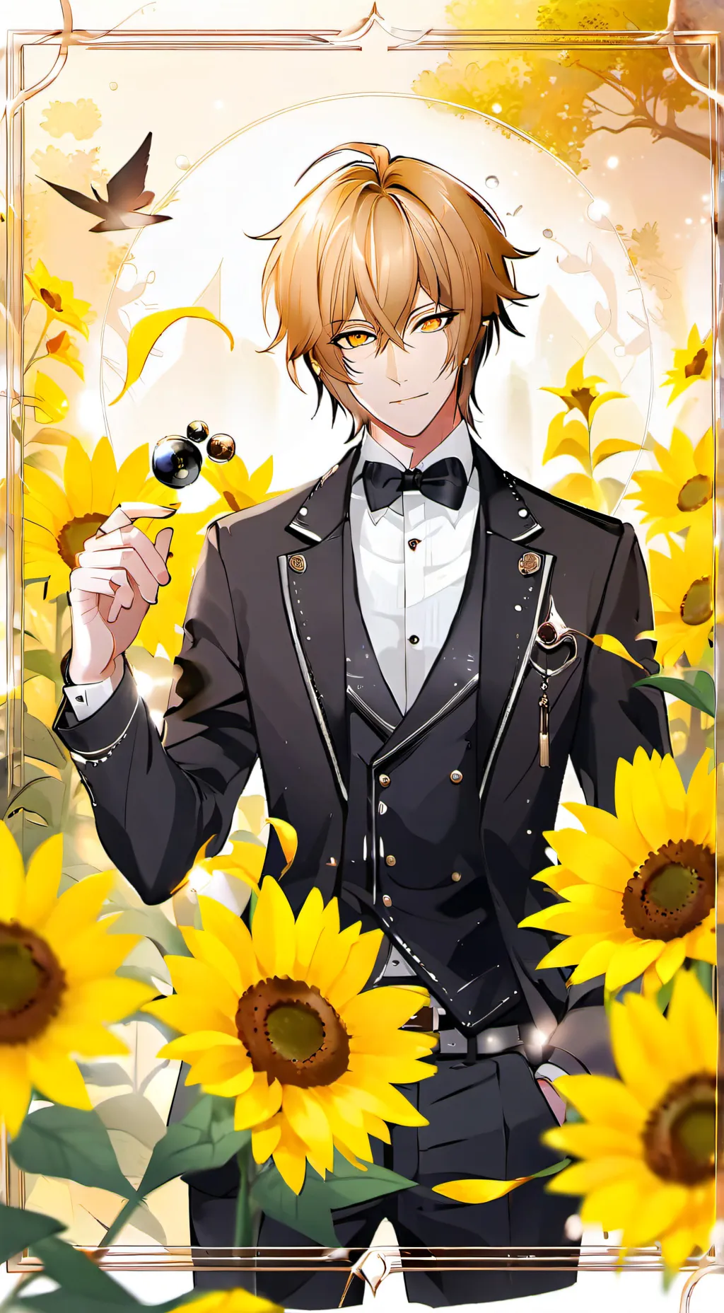 ai character: Xiao background