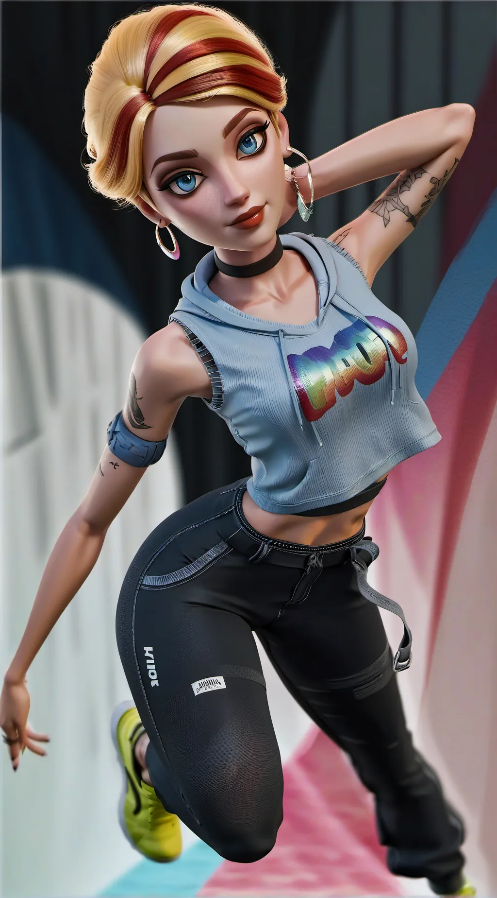 ai character: Luna Rayo background