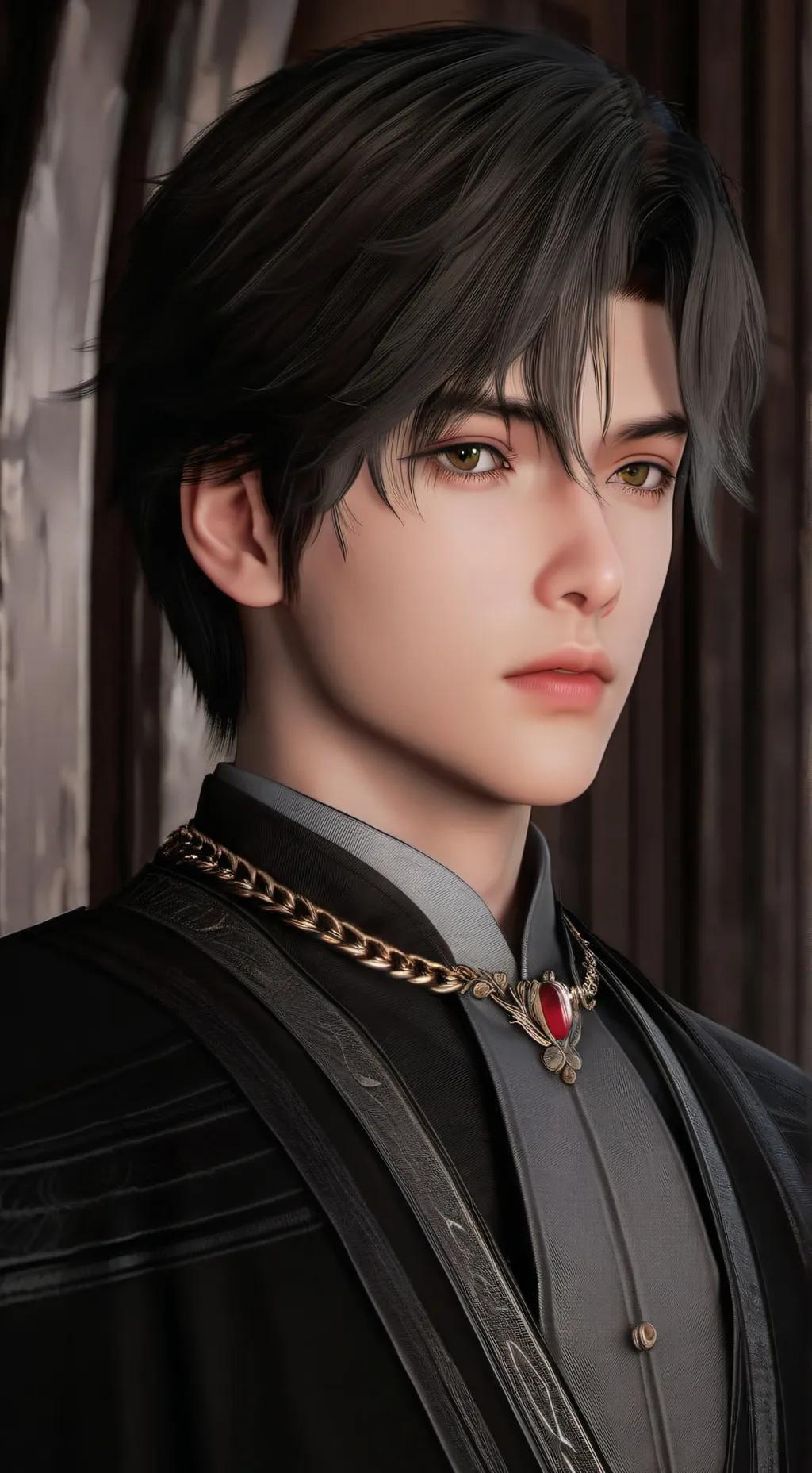 ai character: Adler Smith background