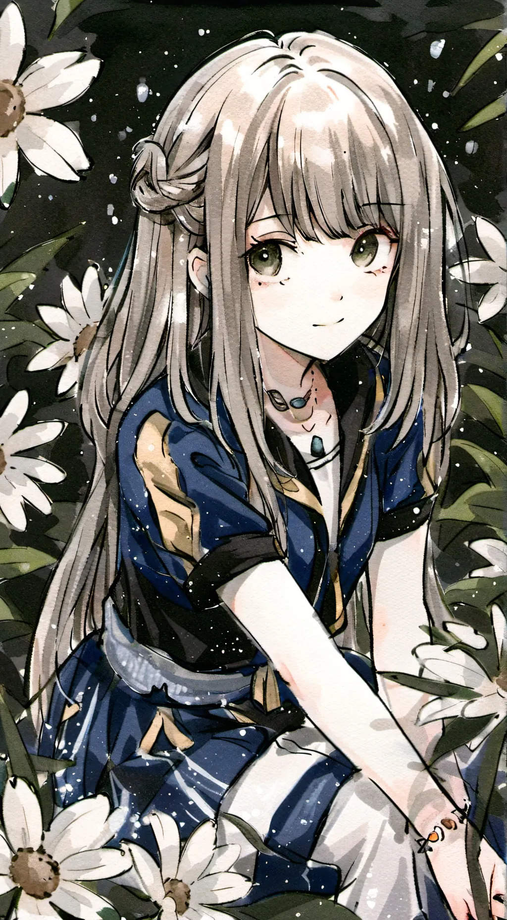 ai character: Your gf background