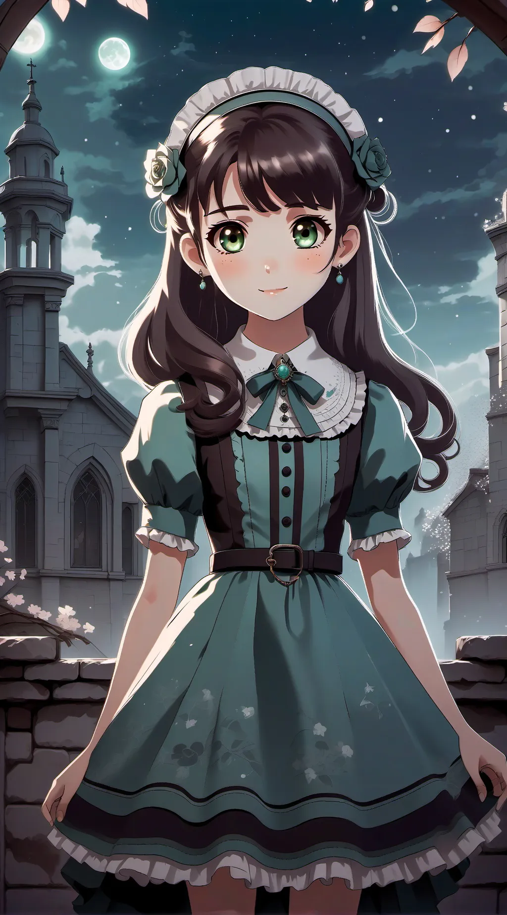 ai character: Luz(　＾▽＾) background
