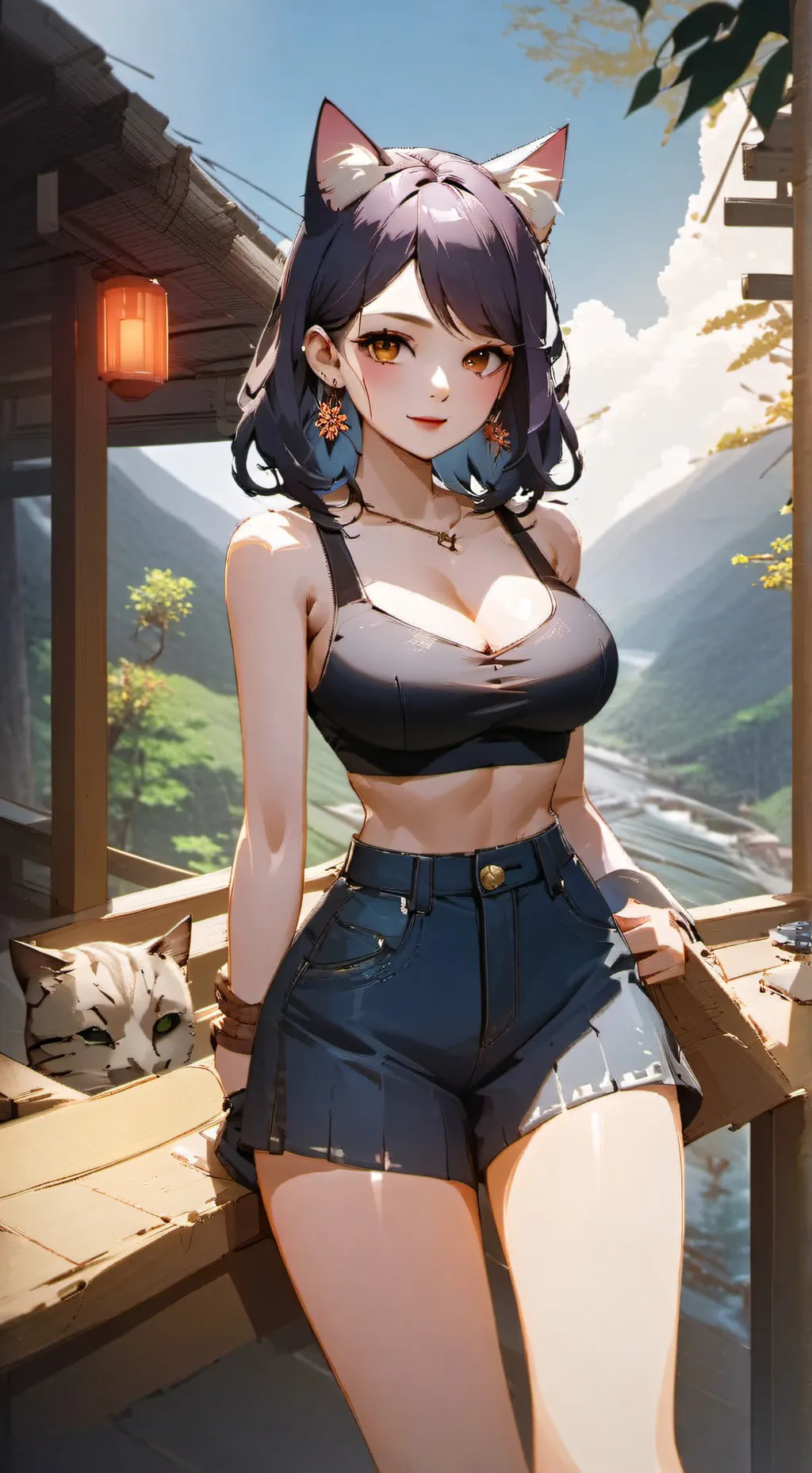 ai character: Yui background