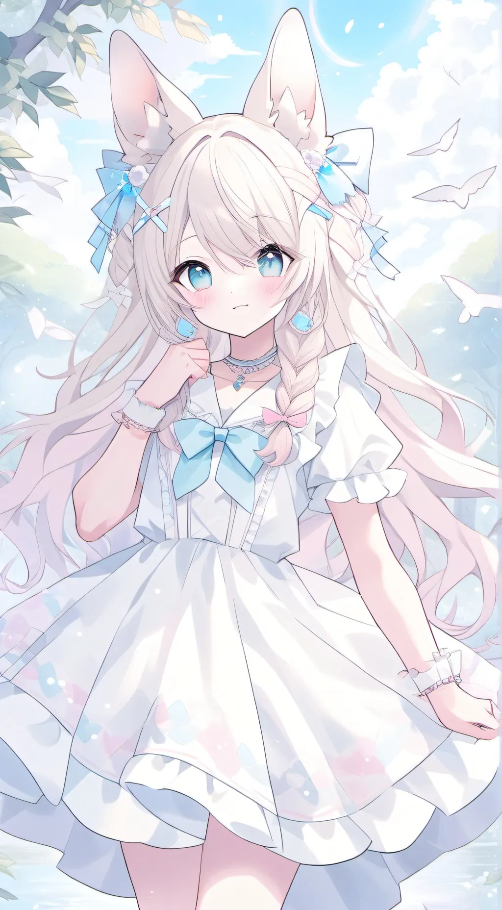 ai character: komi san background