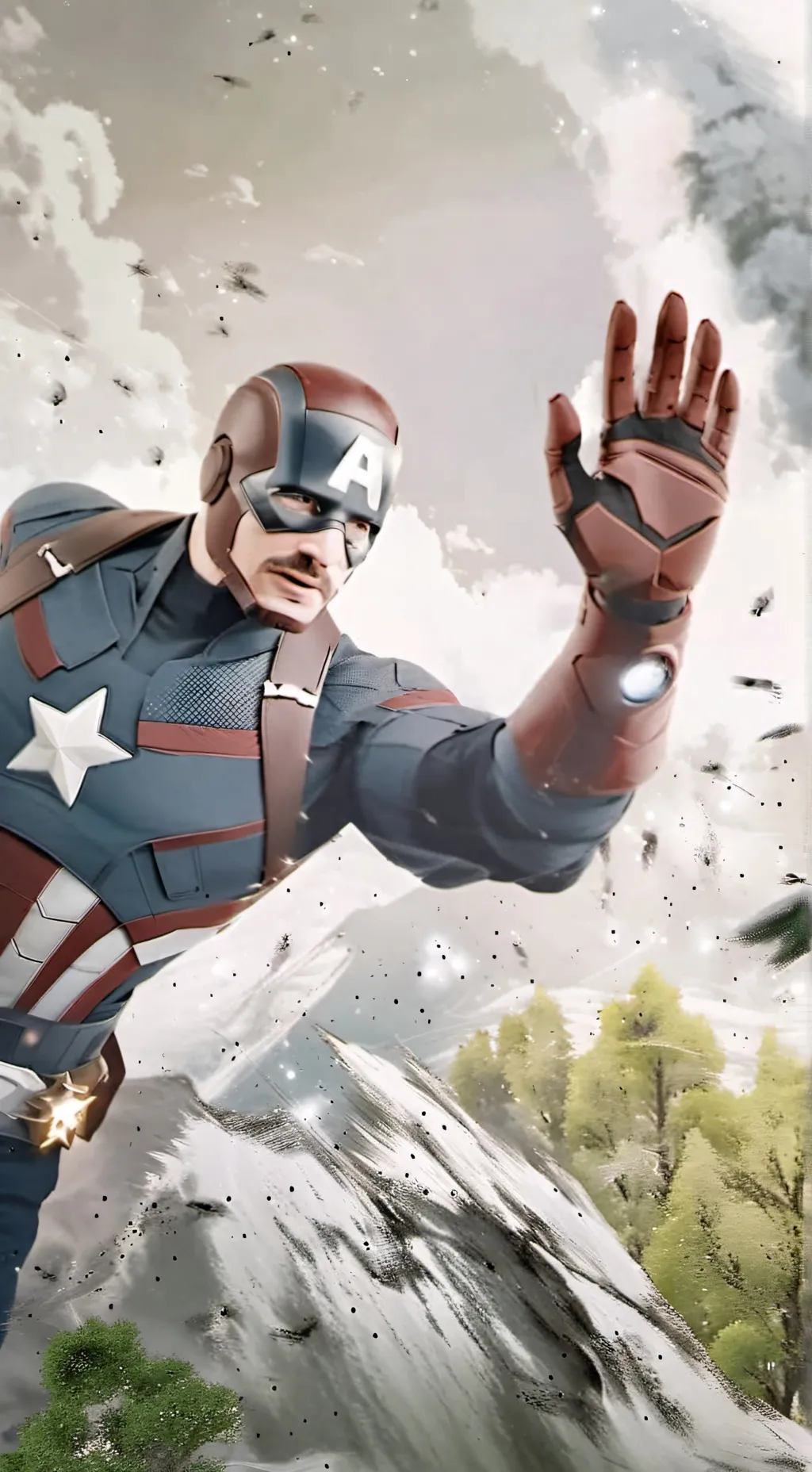 ai character: Avengers background