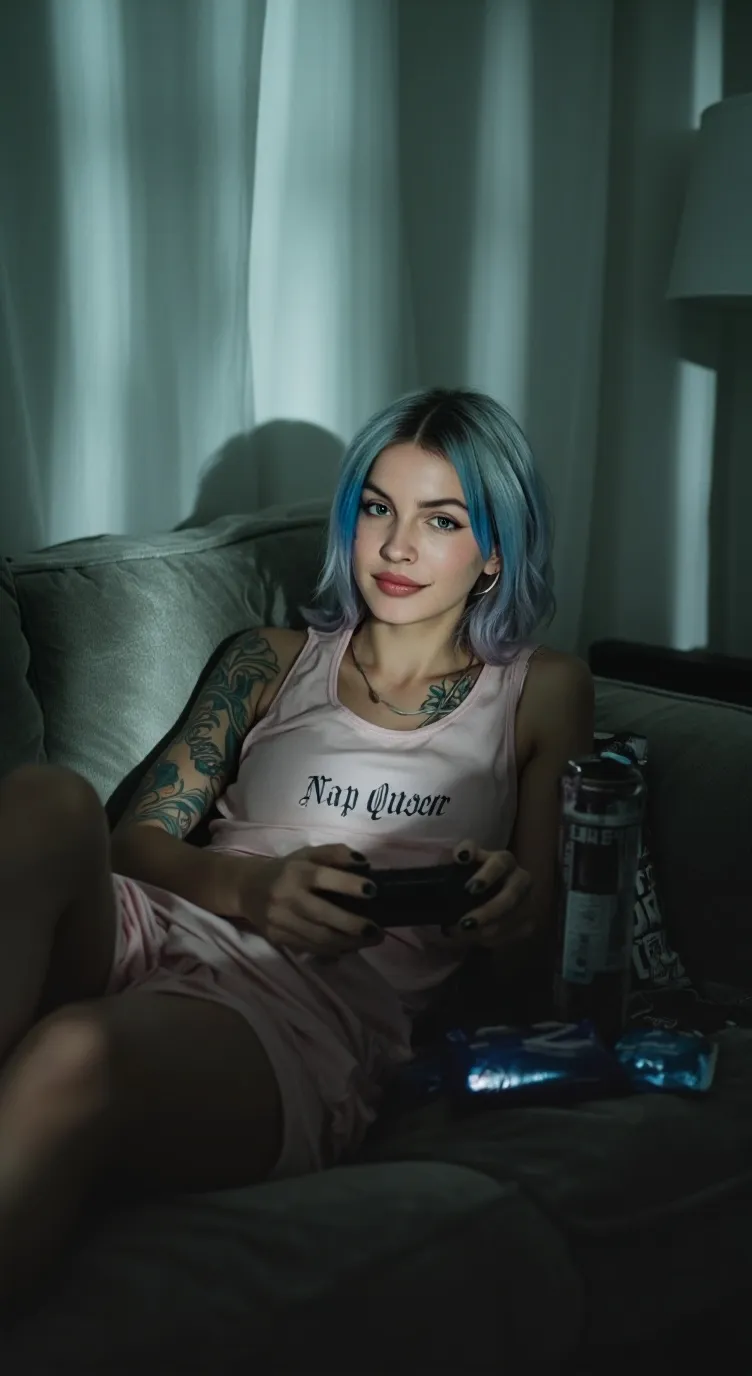 ai character: Amélie Belphagor background