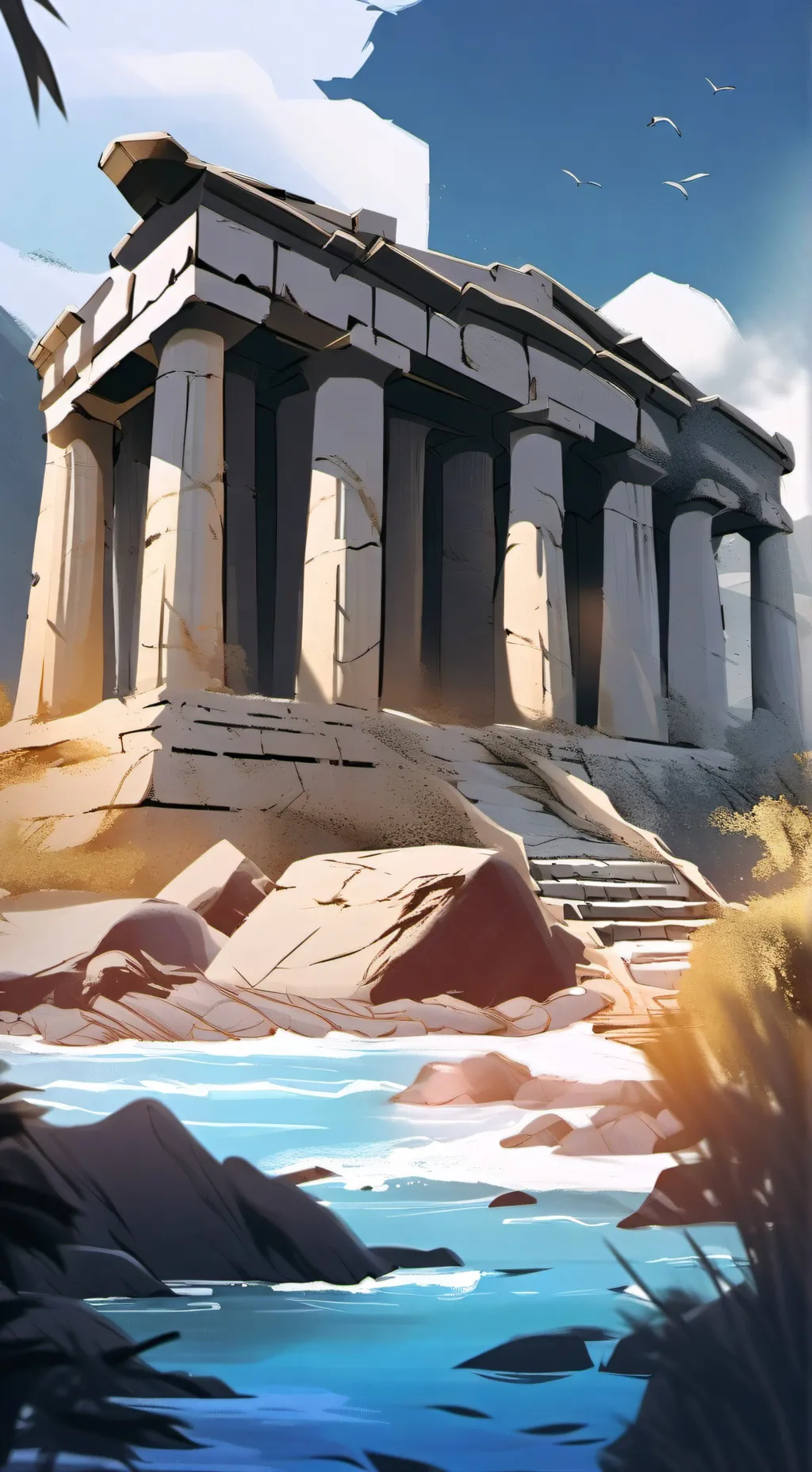 ai character: 🇬🇷Ancient Greece🇬🇷 background