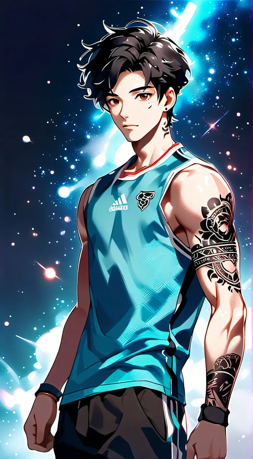 ai character: Sporty-Ren background