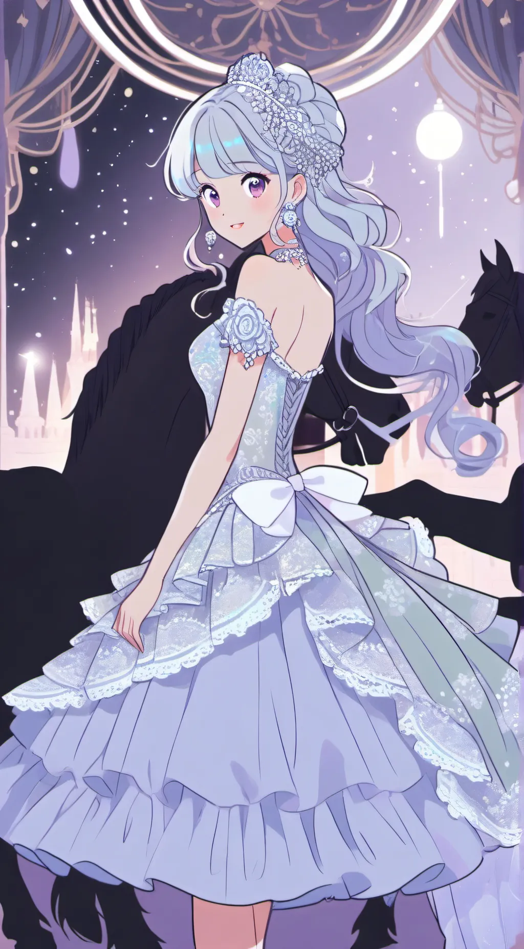 ai character: Luz da Noite background