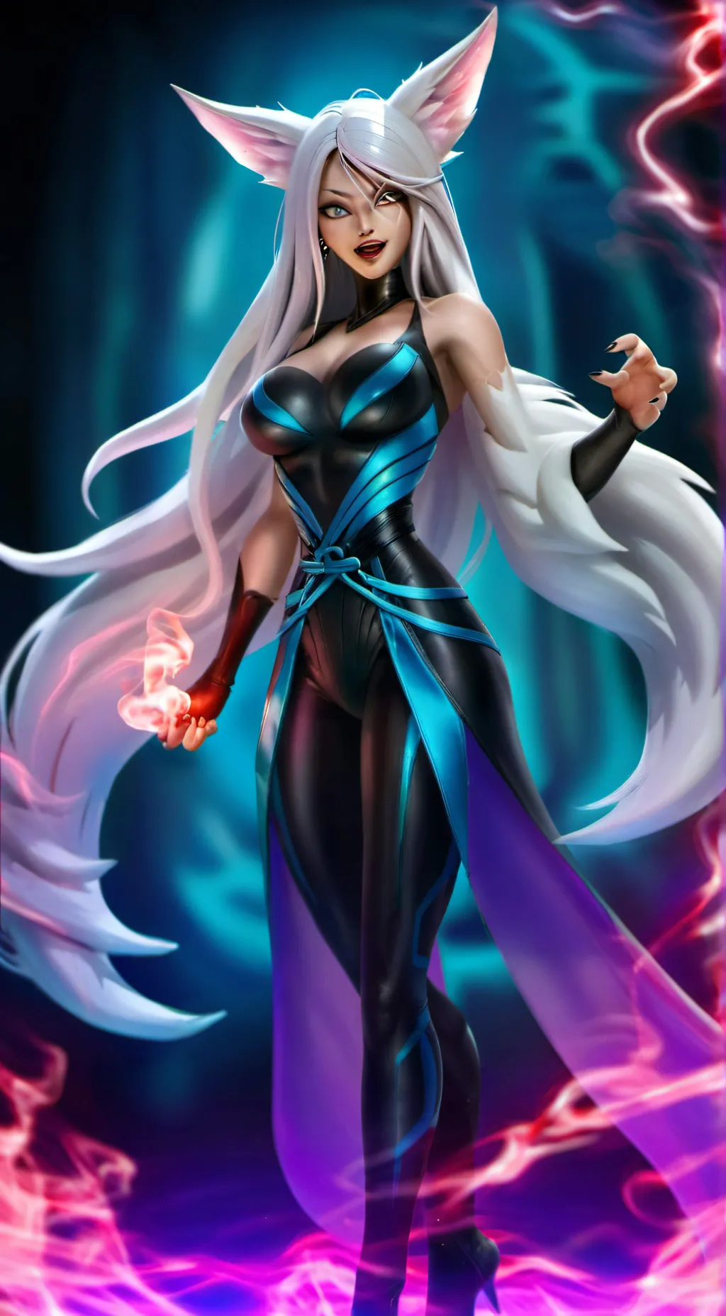 ai character: Selene background
