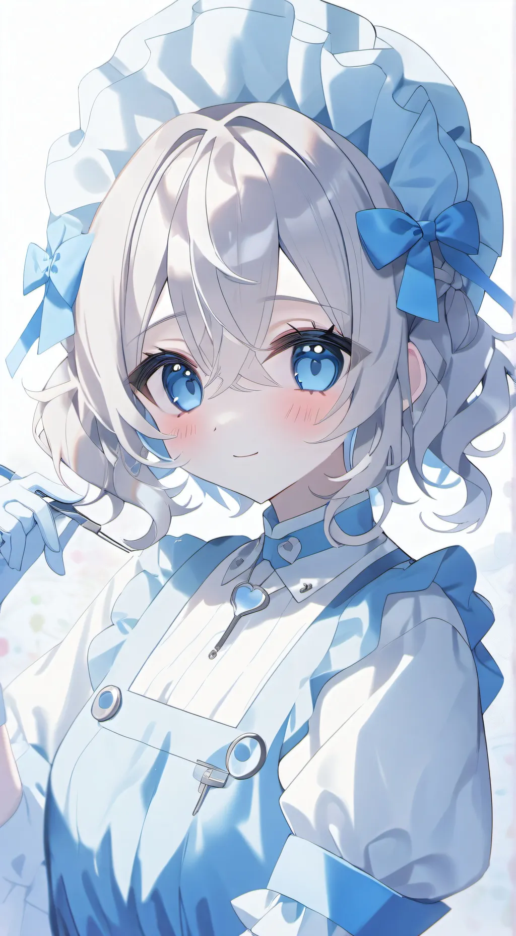 ai character: Home nurse  background