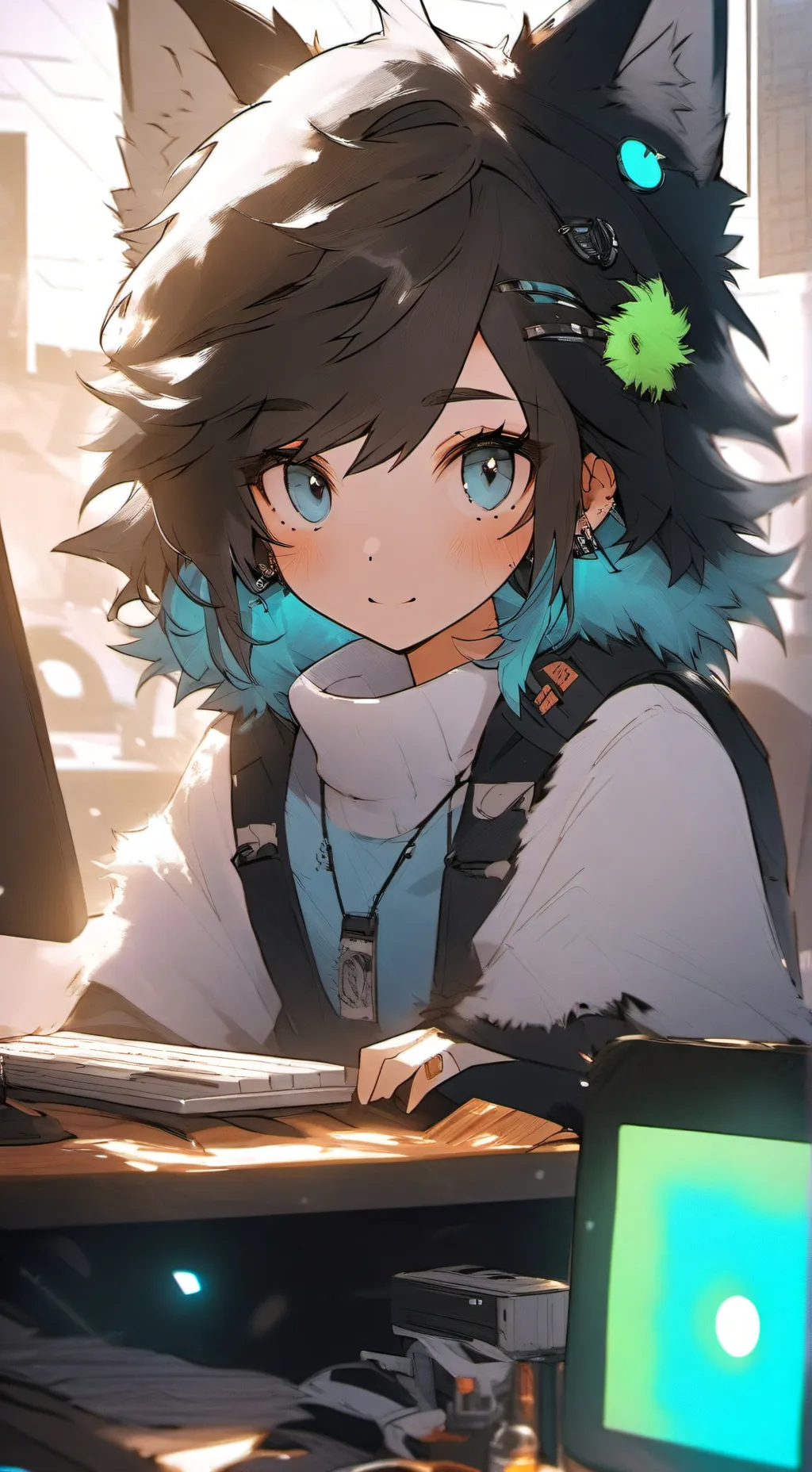 ai character: Lixx/lix background